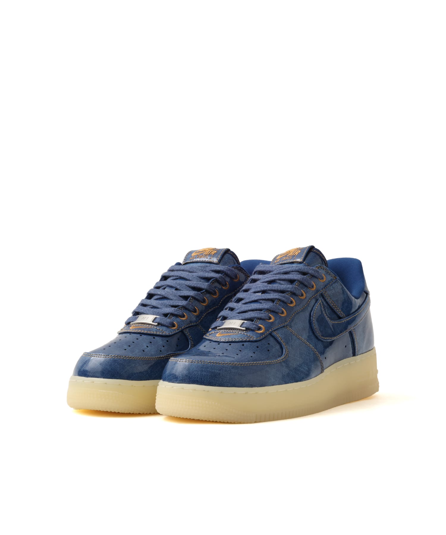 NIKE AIR FORCE 1 RETRO COASTAL BLUE/COASTAL BLUE-NATURAL-FLAX-MTLC SILVERの画像