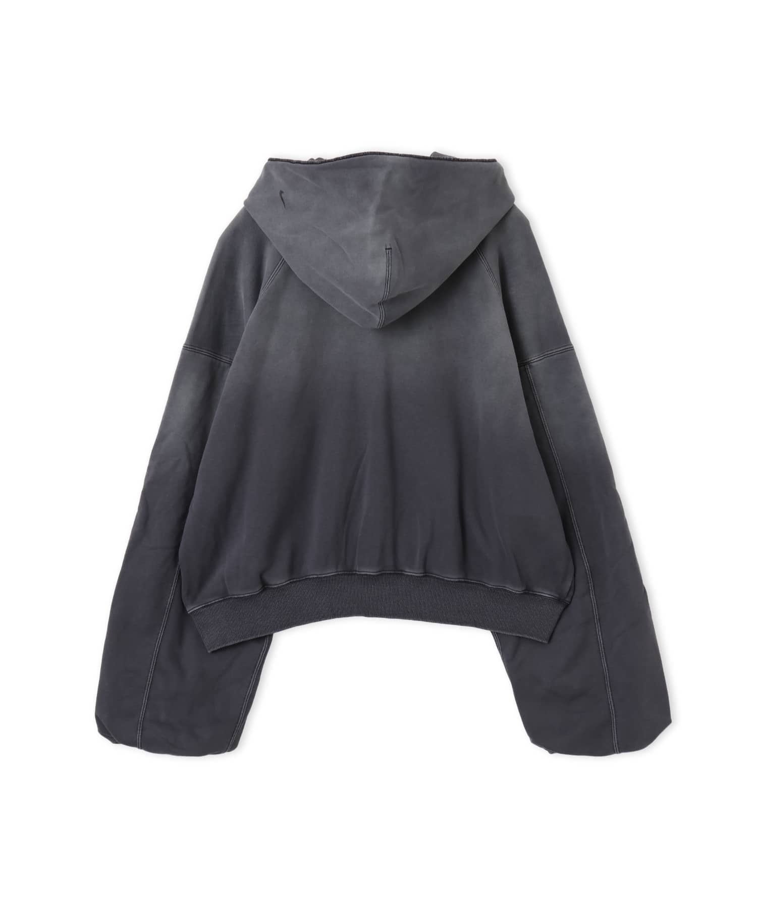 NIKE W NRG NK STUDIO FLEECE HOODIE BLACKの画像