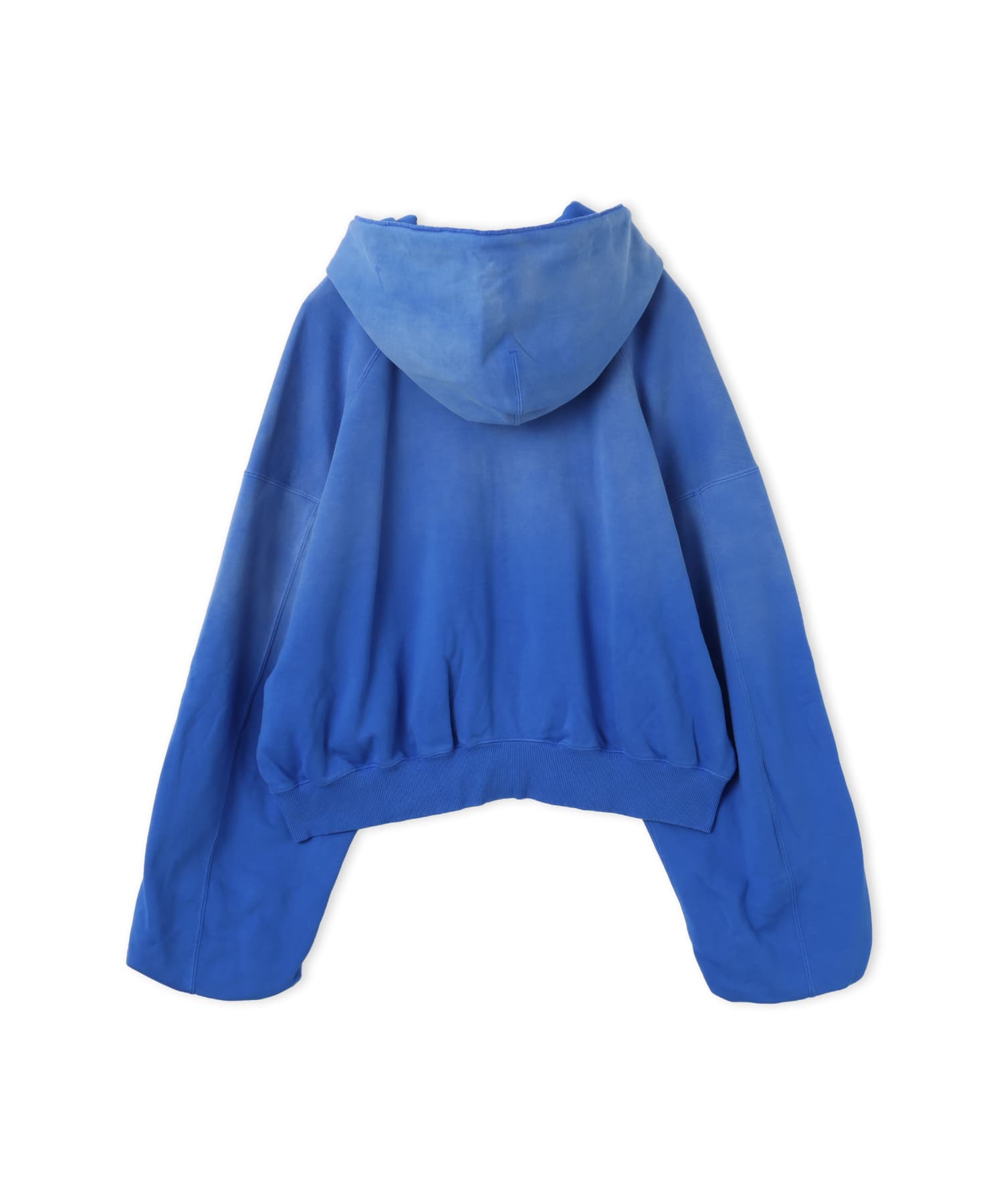 NIKE W NRG NK STUDIO FLEECE HOODIE BLUEの画像
