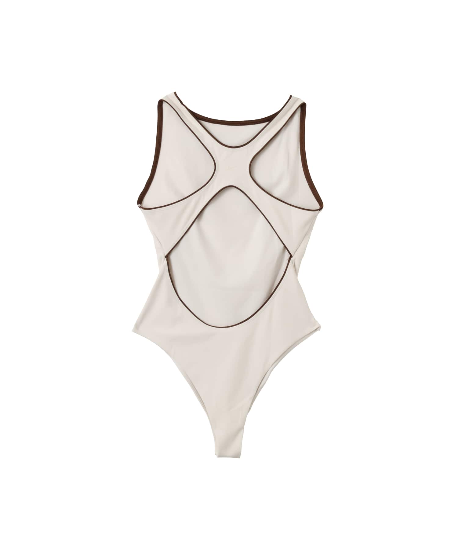 NIKE W NRG NK BODYSUIT OFFWHITEの画像