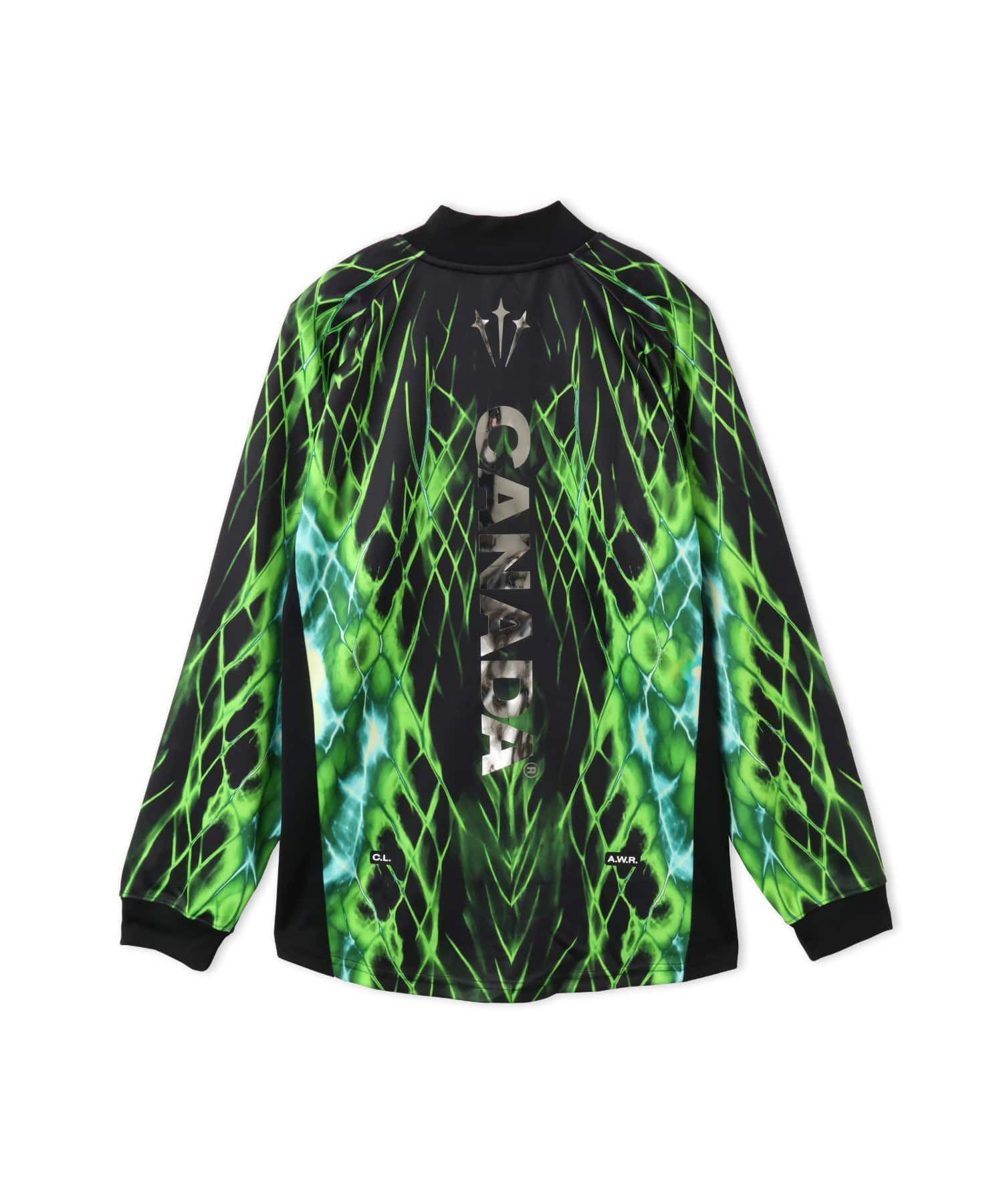 NIKE CAX M NK DF COF JSY LS BLACKの画像