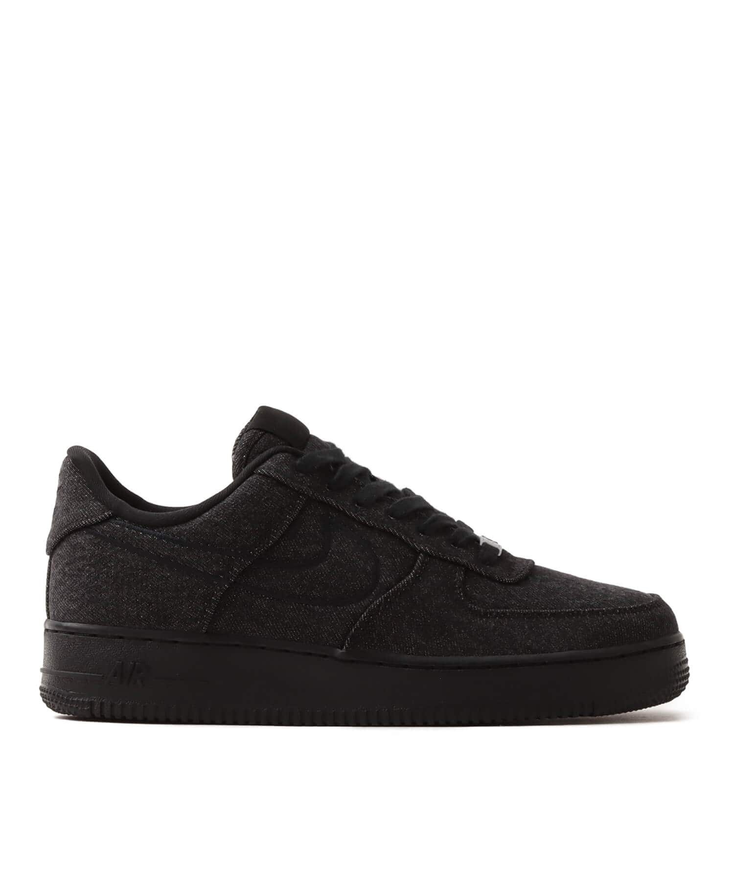 NIKE WMNS AIR FORCE 1 '07 LV8 BLACK/BLACK-WHITE-METALLIC SILVERの画像