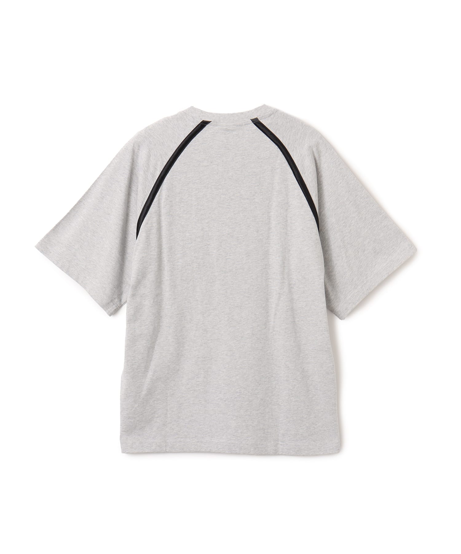 adidas BADGE TEE ライトグレーヘザーの画像