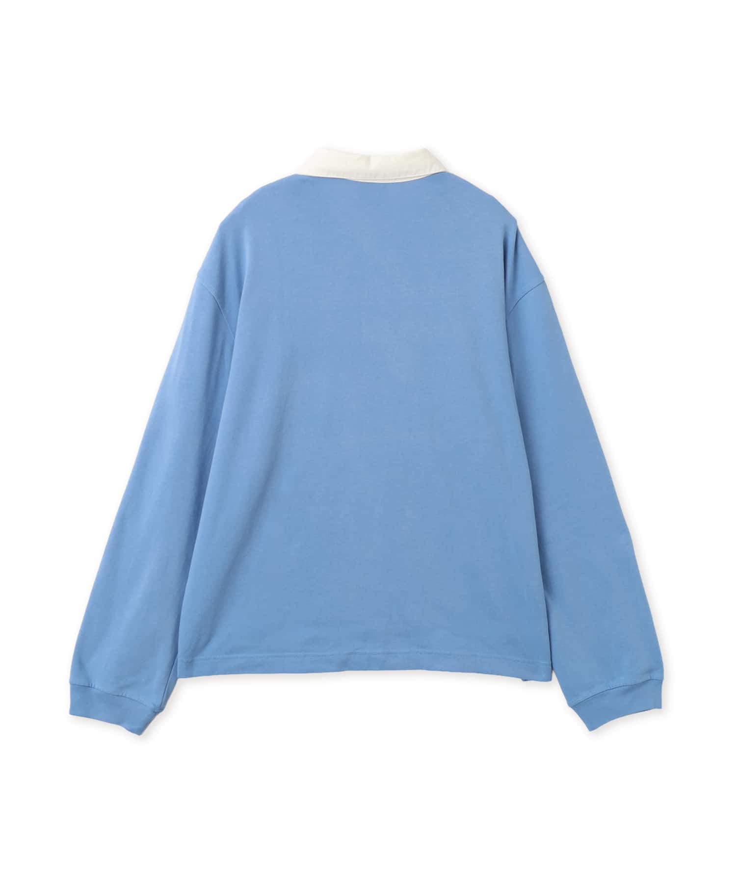 JORDAN BRAND M J FLT ESS RUGBY TOP BLUEの画像