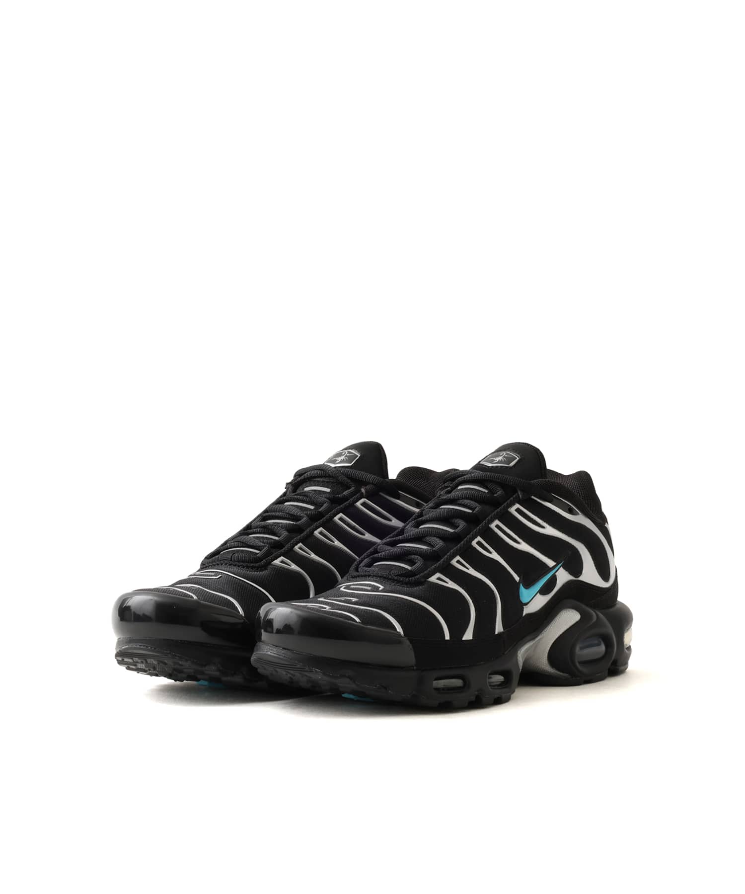 NIKE AIR MAX PLUS OG PRM 1 BLACK/GAMMA BLUE-CHROMEの画像