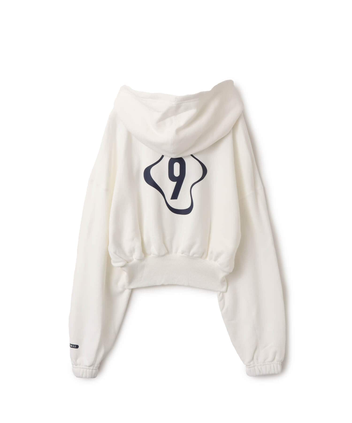 NIKE AS W NSW OS FLC CROP PO HDY GC WHITEの画像