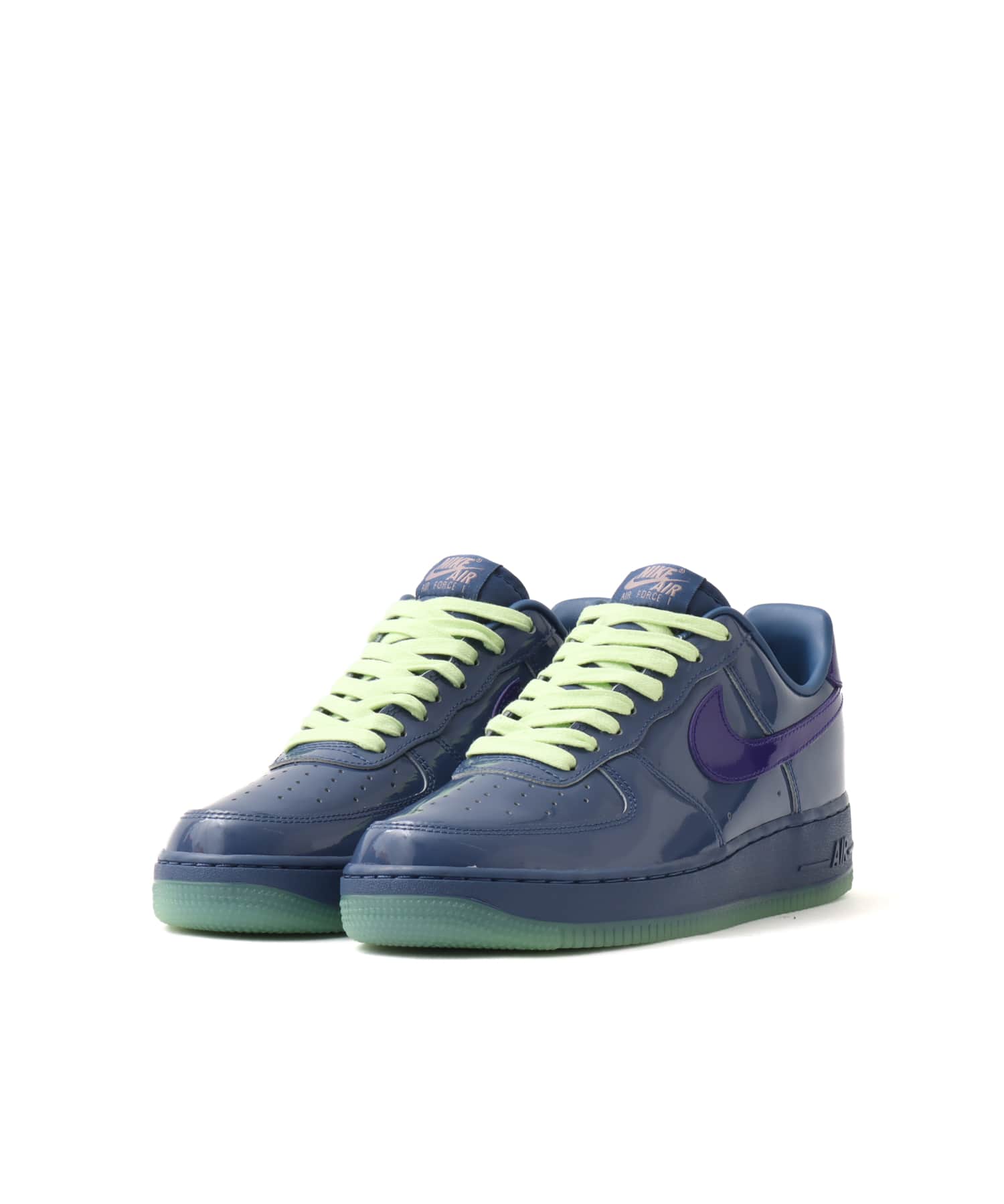 NIKE AIR FORCE 1 LOW QS MYSTIC NAVY/GRAPE ICE-LT VIOLET OREの画像