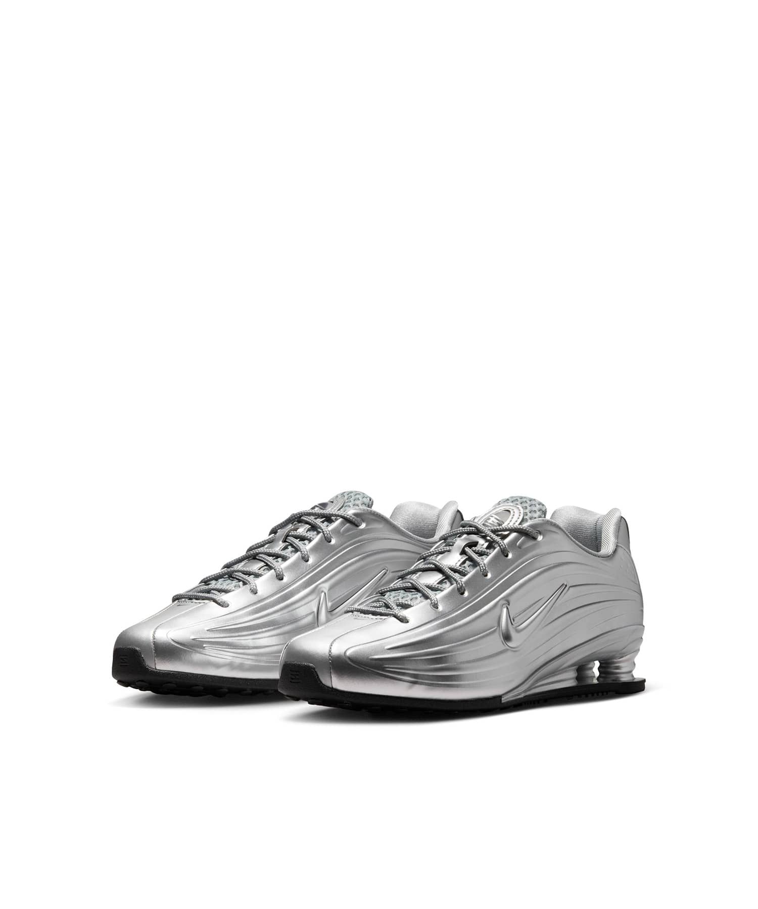 NIKE WMNS SHOX Z SILVER/METALLIC SILVER-BLACKの画像