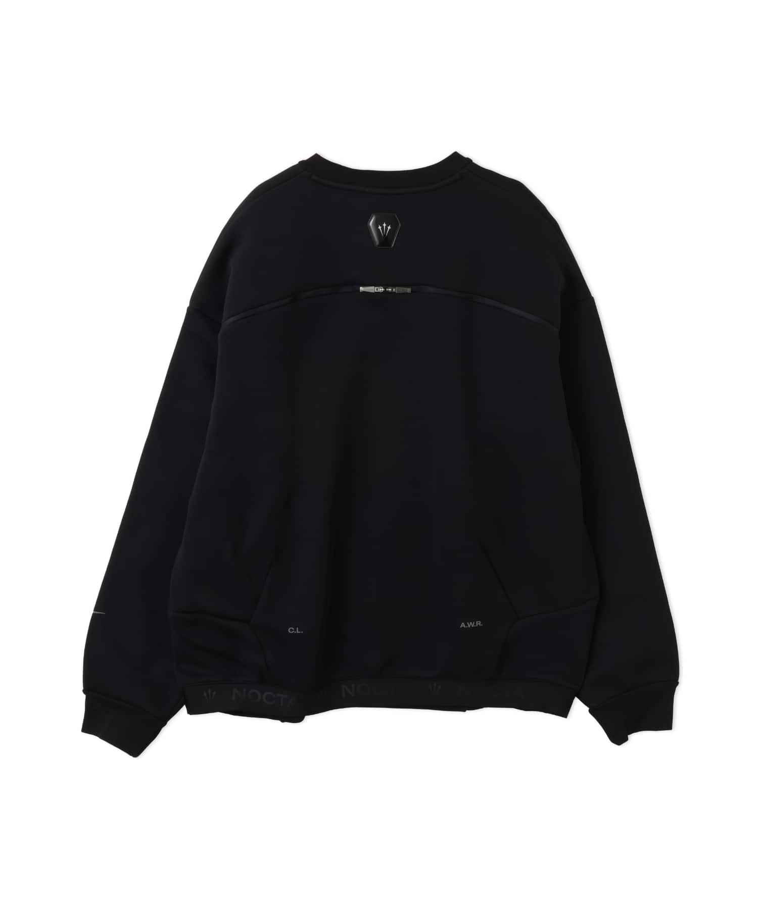 NIKE M NRG NOCTA TRAPEZOID CUT CREW BLACKの画像