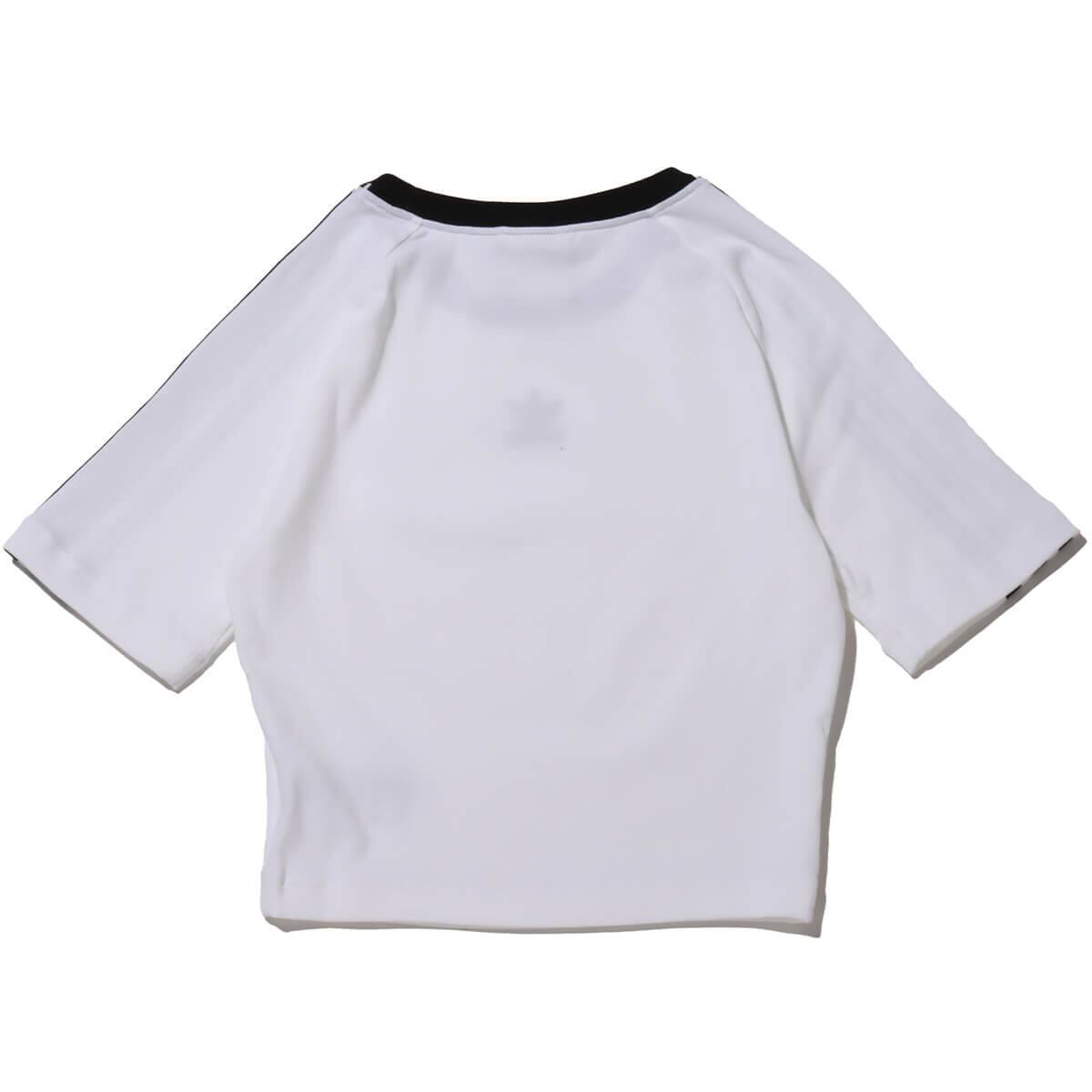 adidas 3 STRIPES BABY TEE WHITEの画像