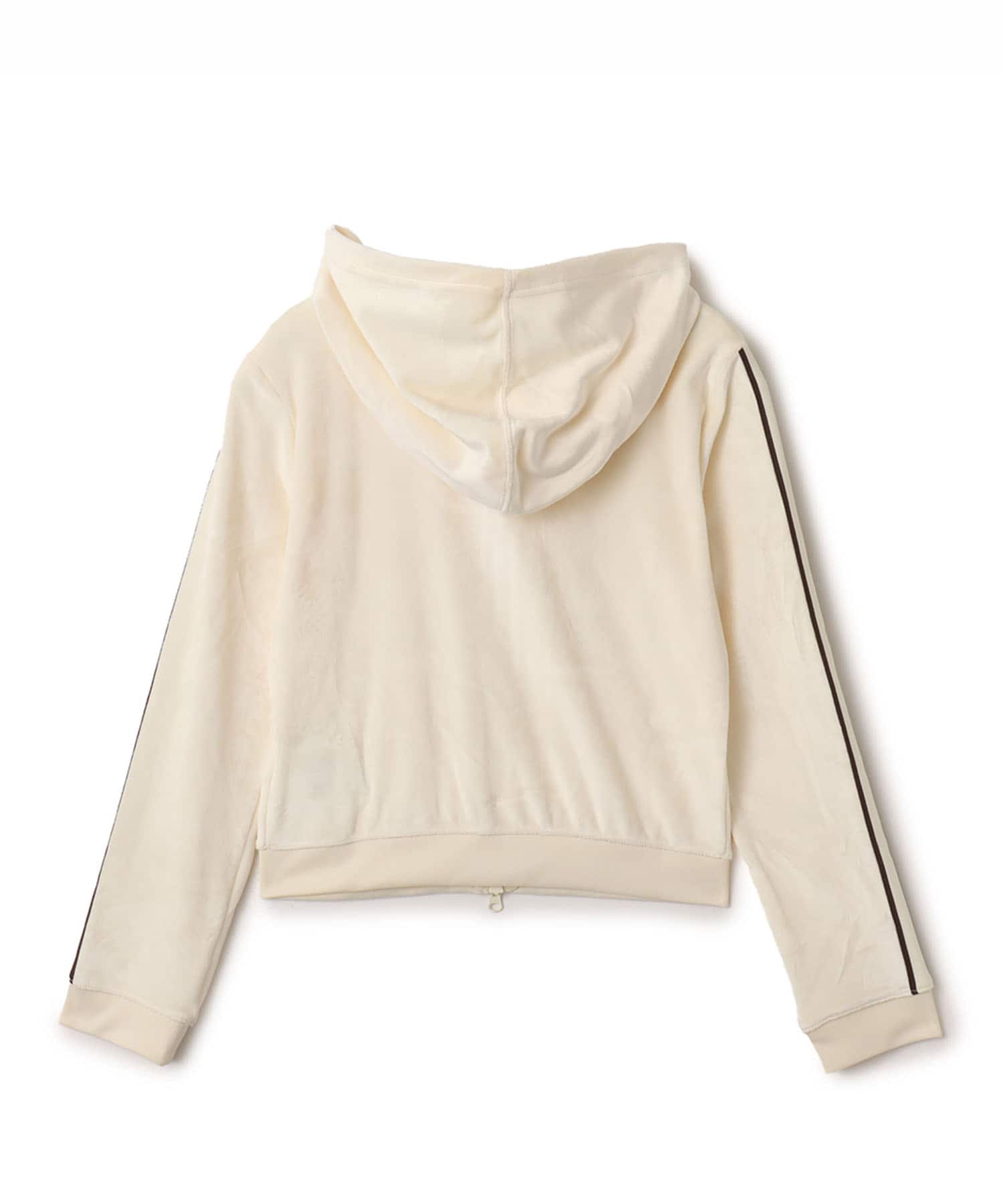 NIKE W NSW TRND VLR FZ HD LS TOP IVORYの画像