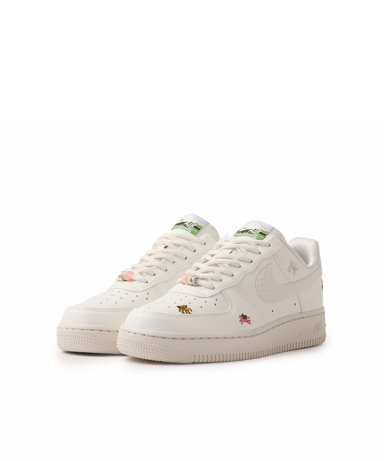 NIKE WMNS AIR FORCE 1 '07 SAIL/PHANTOM-PHANTOM-TEAM CRIMSONの画像