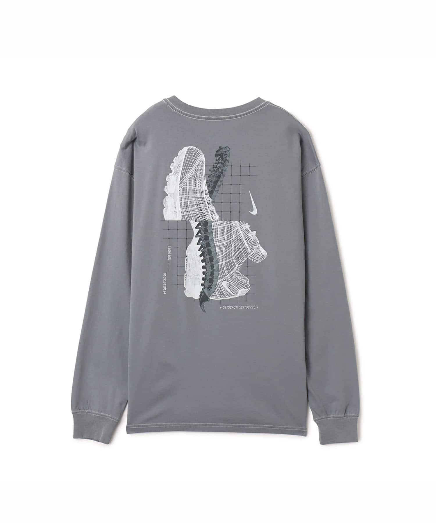 NIKE AS M NK TEE LS M90 FMRN GRAYの画像
