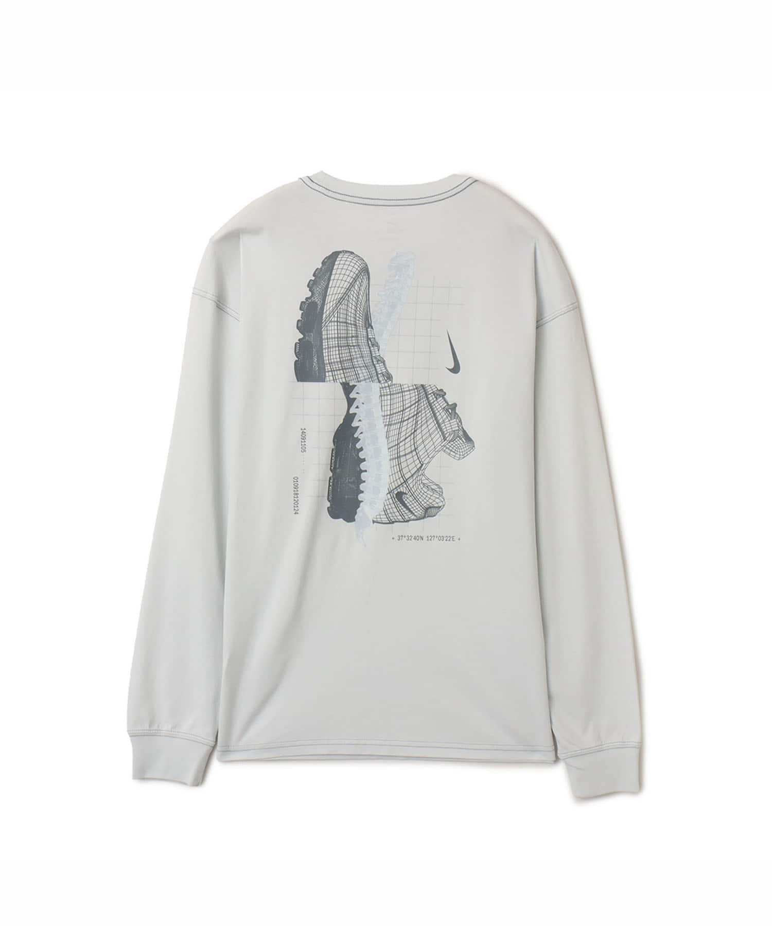 NIKE AS M NK TEE LS M90 FMRN WHITEの画像