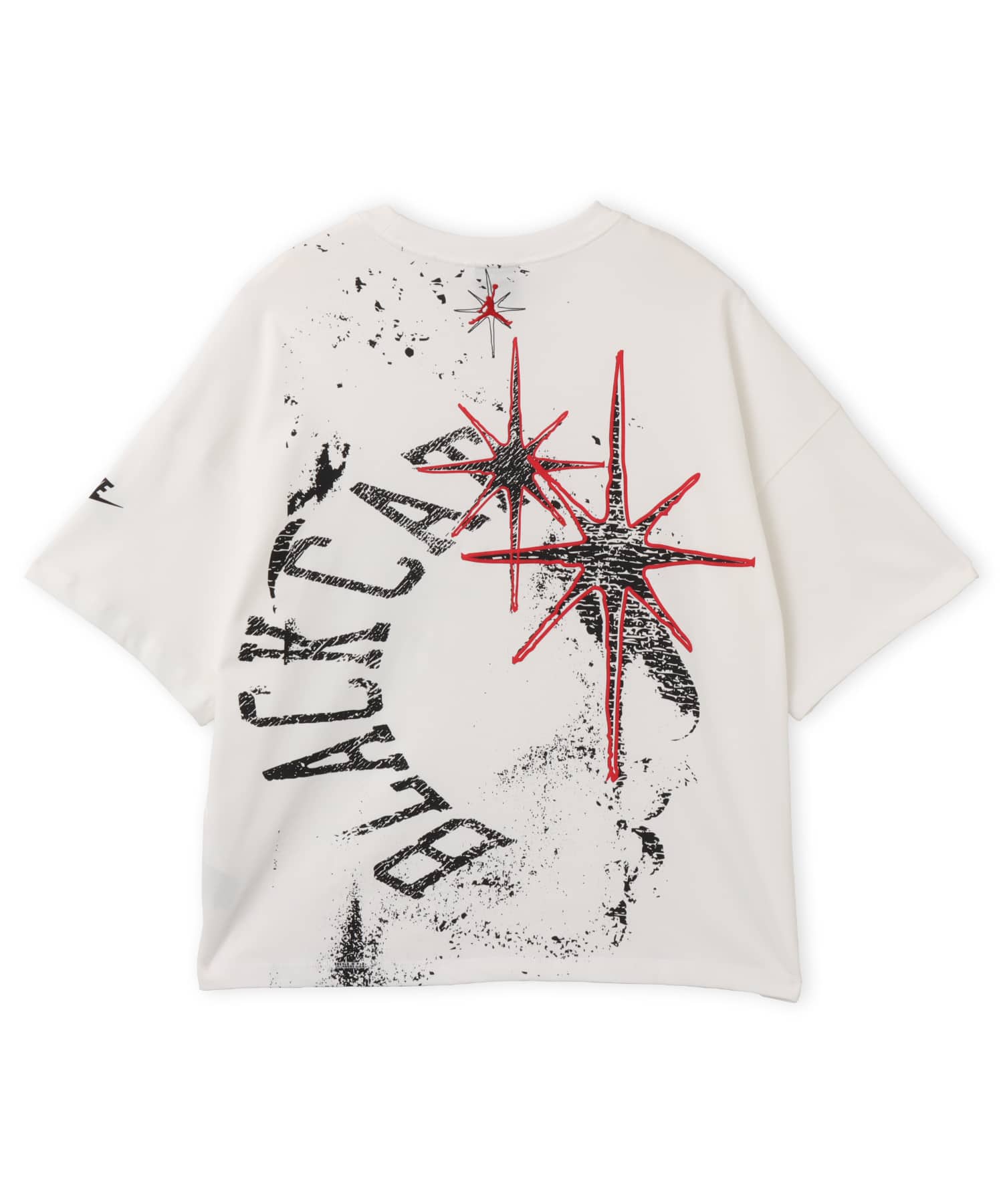 JORDAN BRAND M J BLK CAT STAR SS TEE WHITEの画像