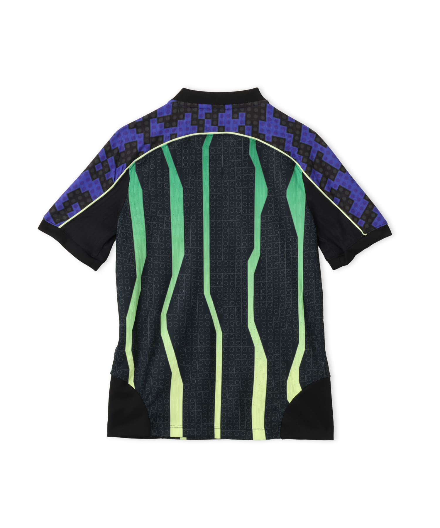 NIKE X LEGO COL AEROFIT F JSY BLACK/(LT LIQUID LIME)の画像