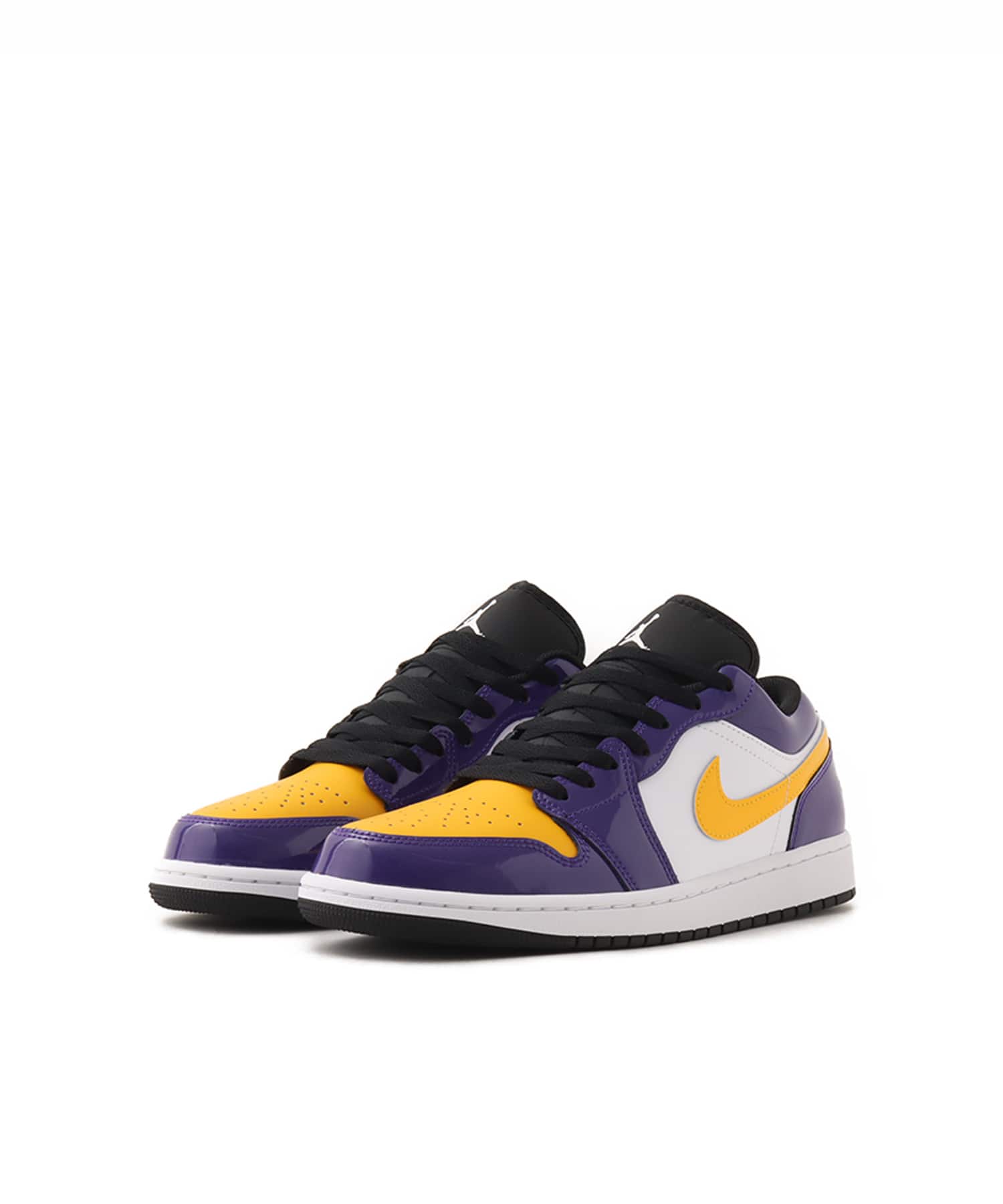 JORDAN BRAND AIR JORDAN 1 LOW SE COURT PURPLE/UNIVERSITY GOLD-WHITE-BLACKの画像