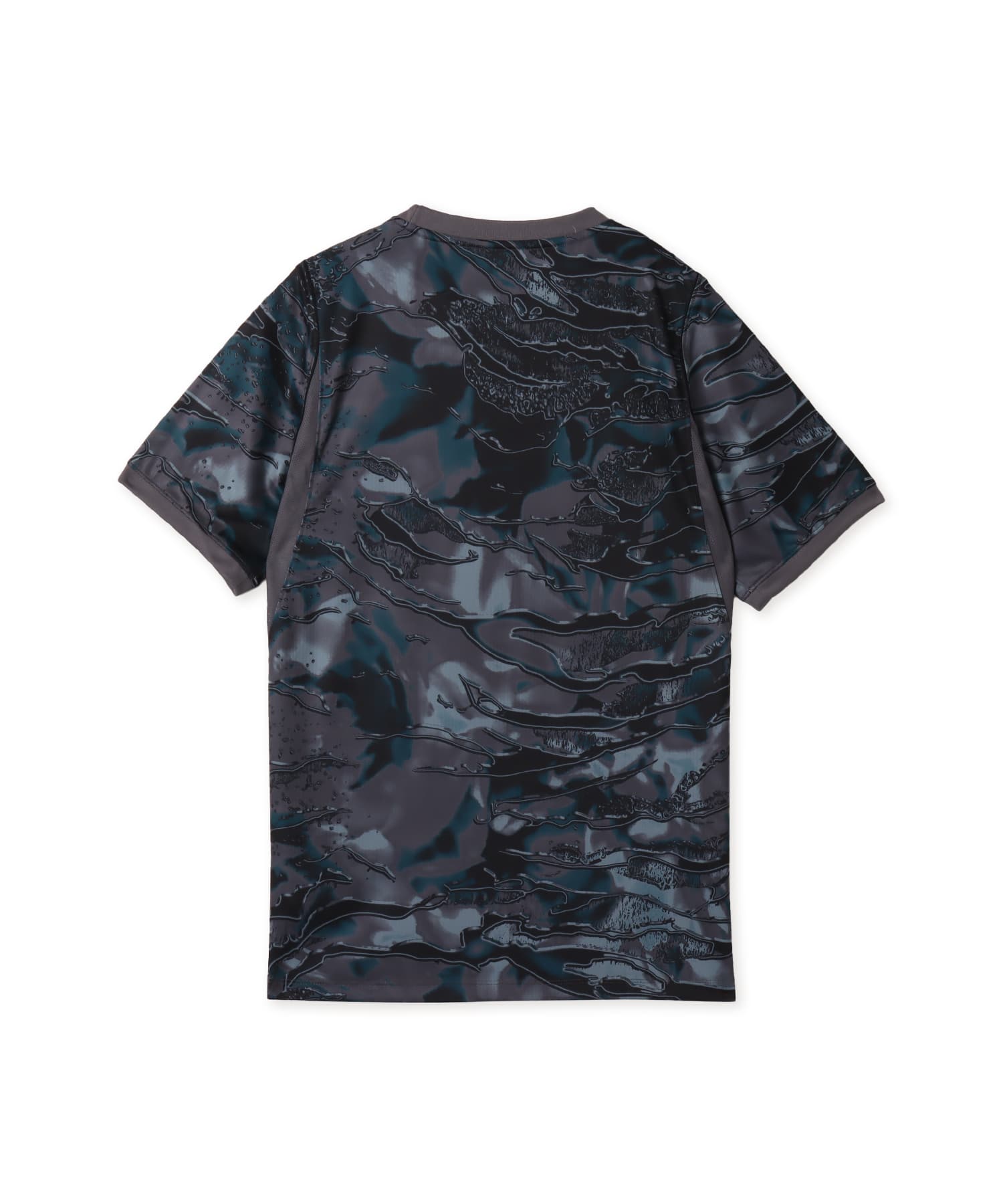 NIKE KOR M NK Dri-FIT Jersey SS Stadium Goalkeeper BLACK/MEDIUM ASH/(WHITE) (GK no sponsor)の画像