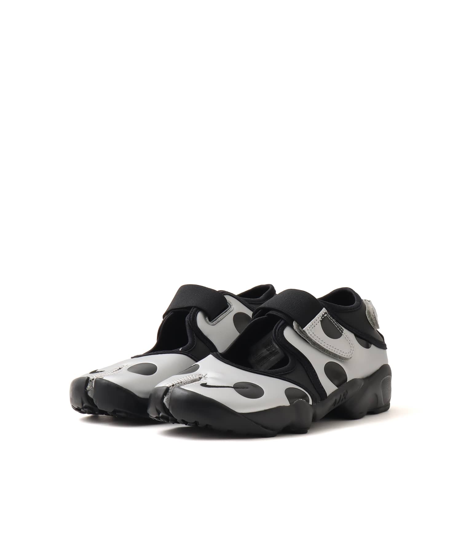 NIKE WMNS AIR RIFT BLACK/BLACK-METALLIC SILVERの画像