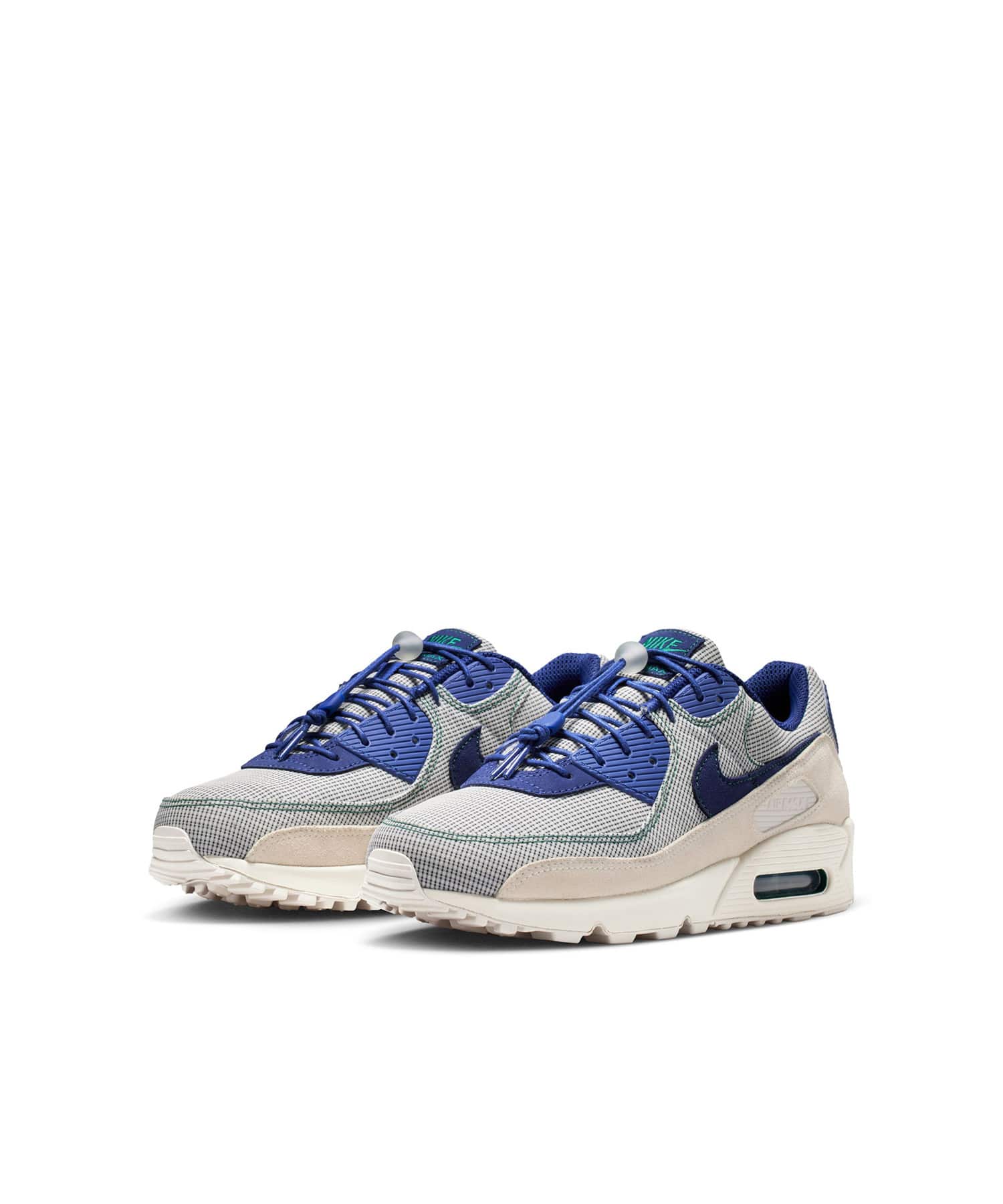 NIKE AIR MAX 90 QS COCONUT MILK/DEEP ROYAL BLUE-LEGION PINEの画像