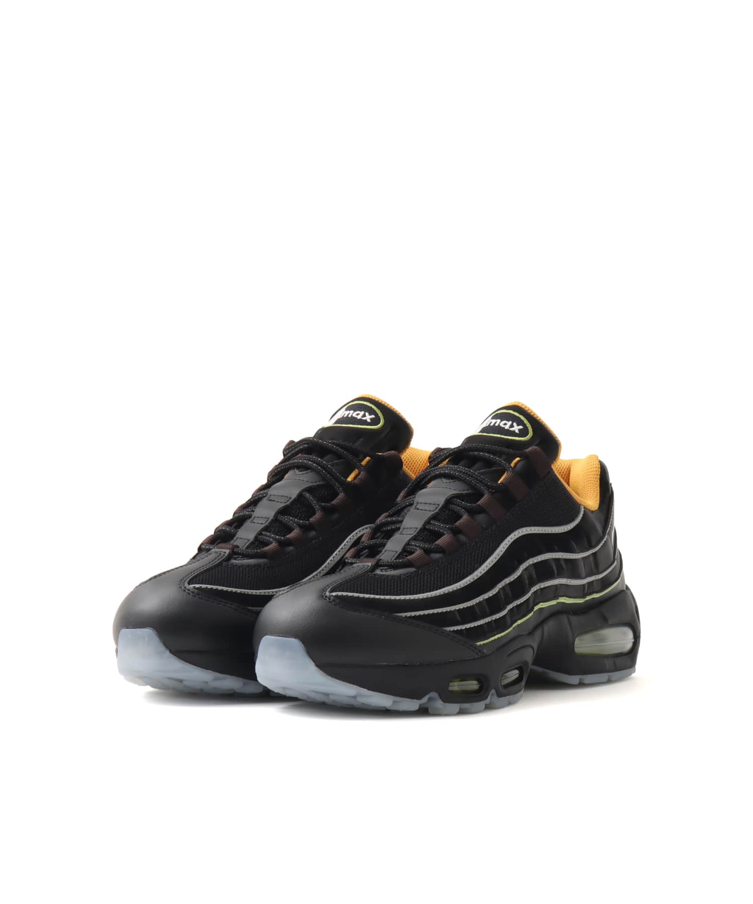 NIKE AIR MAX 95 BIG BUBBLE SE BLACK/WHITE-GOLD LEAF-PEARの画像