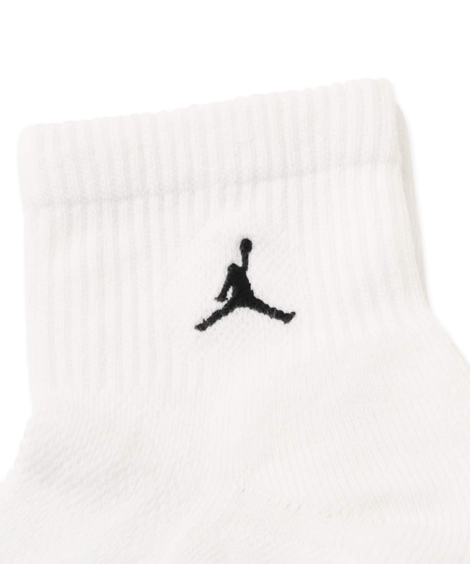JORDAN BRAND U J ED ELVD ANKLE 3PR - 144 WHITEの画像
