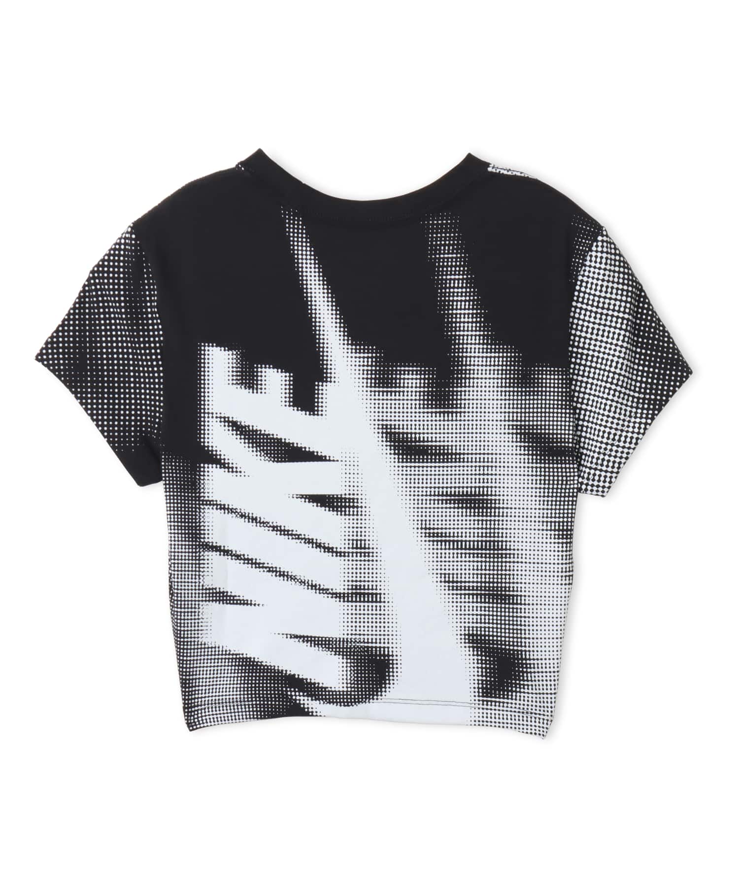 NIKE AS W NSW CHLL KNT CROP OC9 TEE BLACKの画像