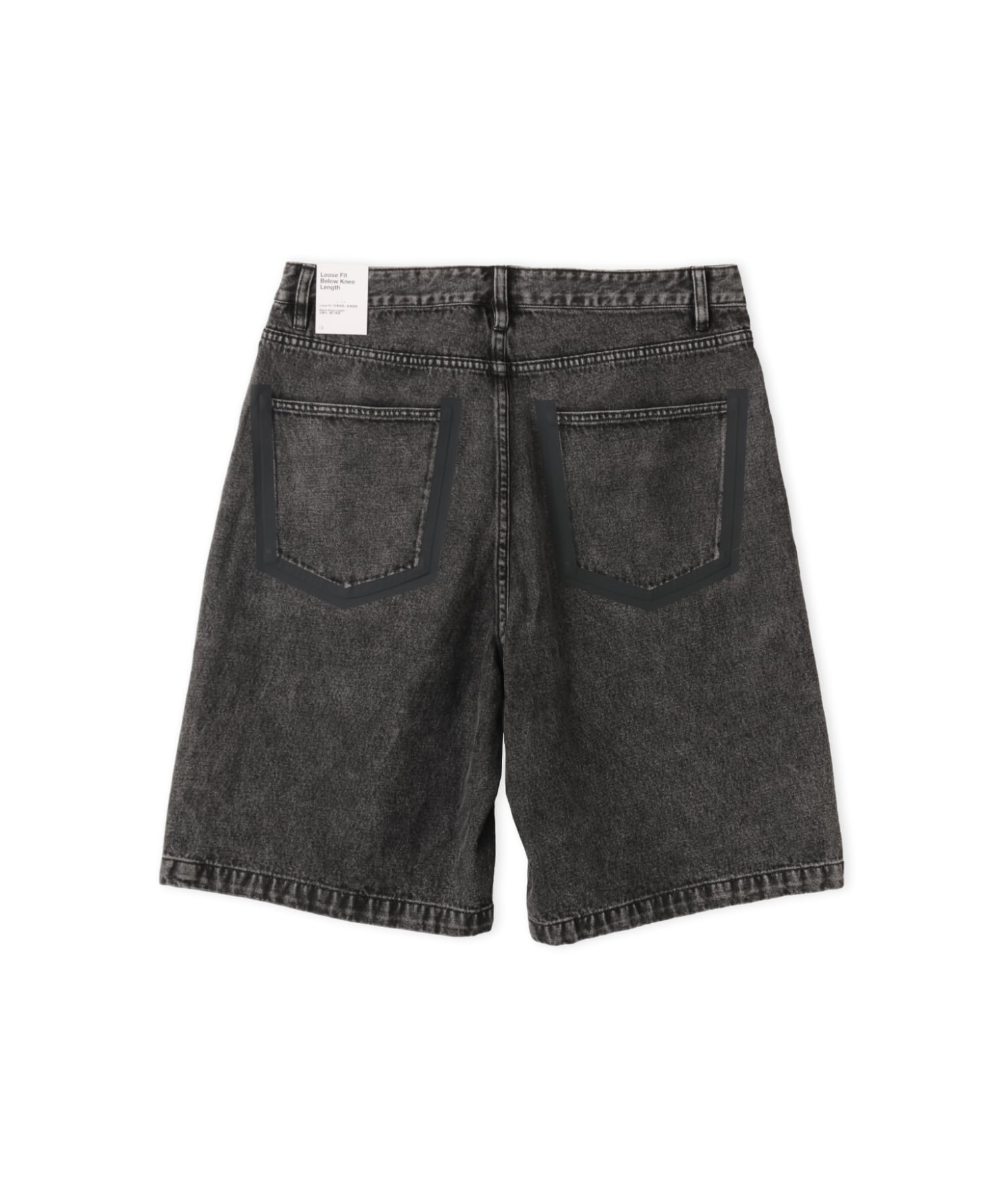 NIKE AS M NK YMH BLACK DENIM SHORTS BLACKの画像