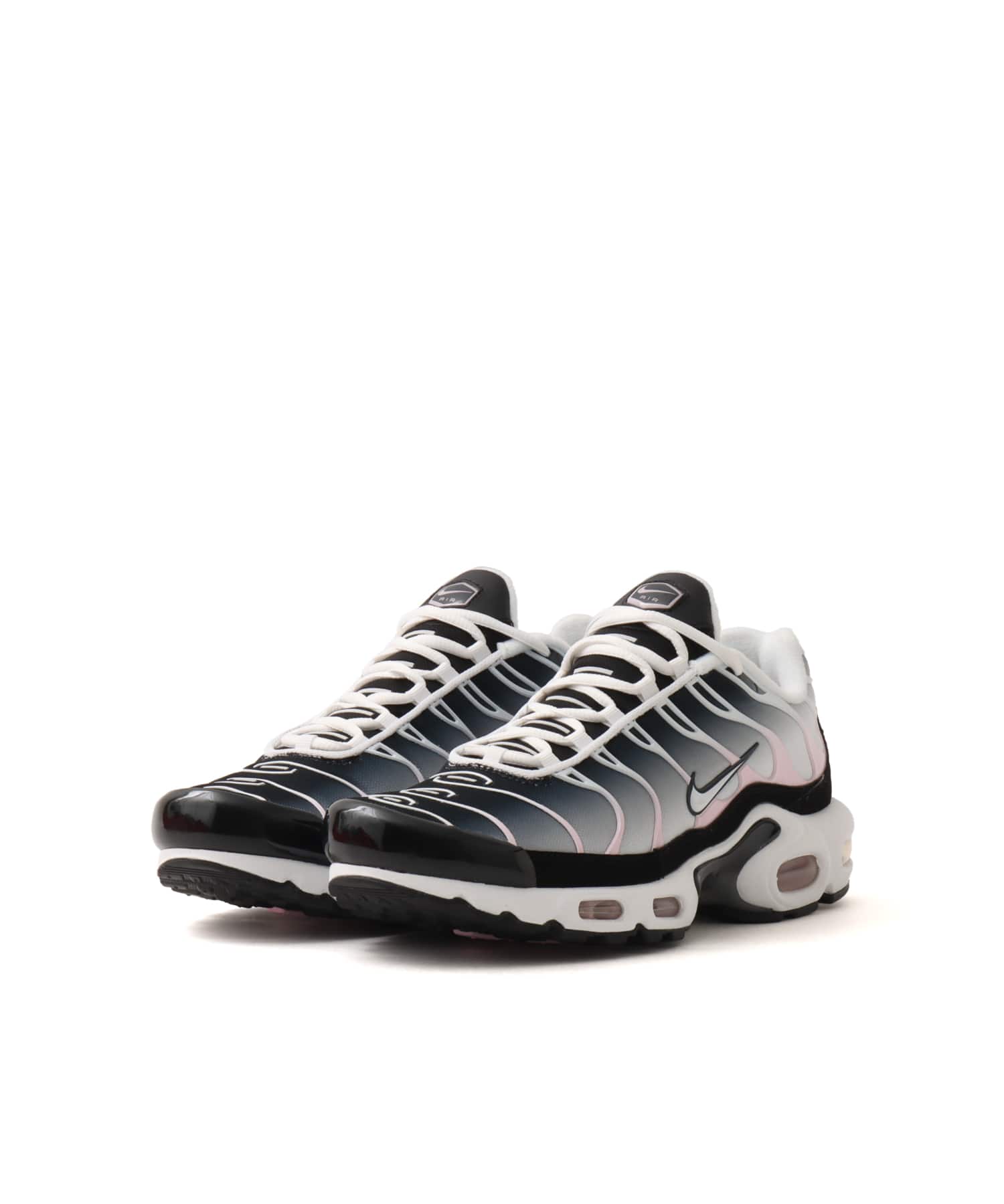 NIKE AIR MAX PLUS BLACK/WHITE-ANTHRACITE-PINK FOAMの画像