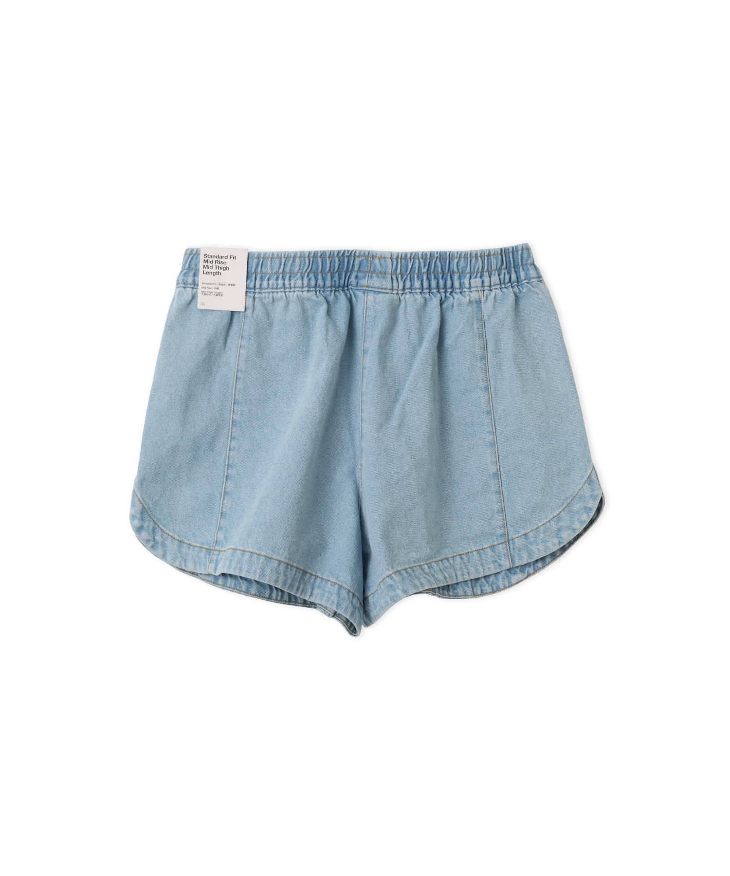 NIKE AS W NK WR DENIM SHORT BLUEの画像