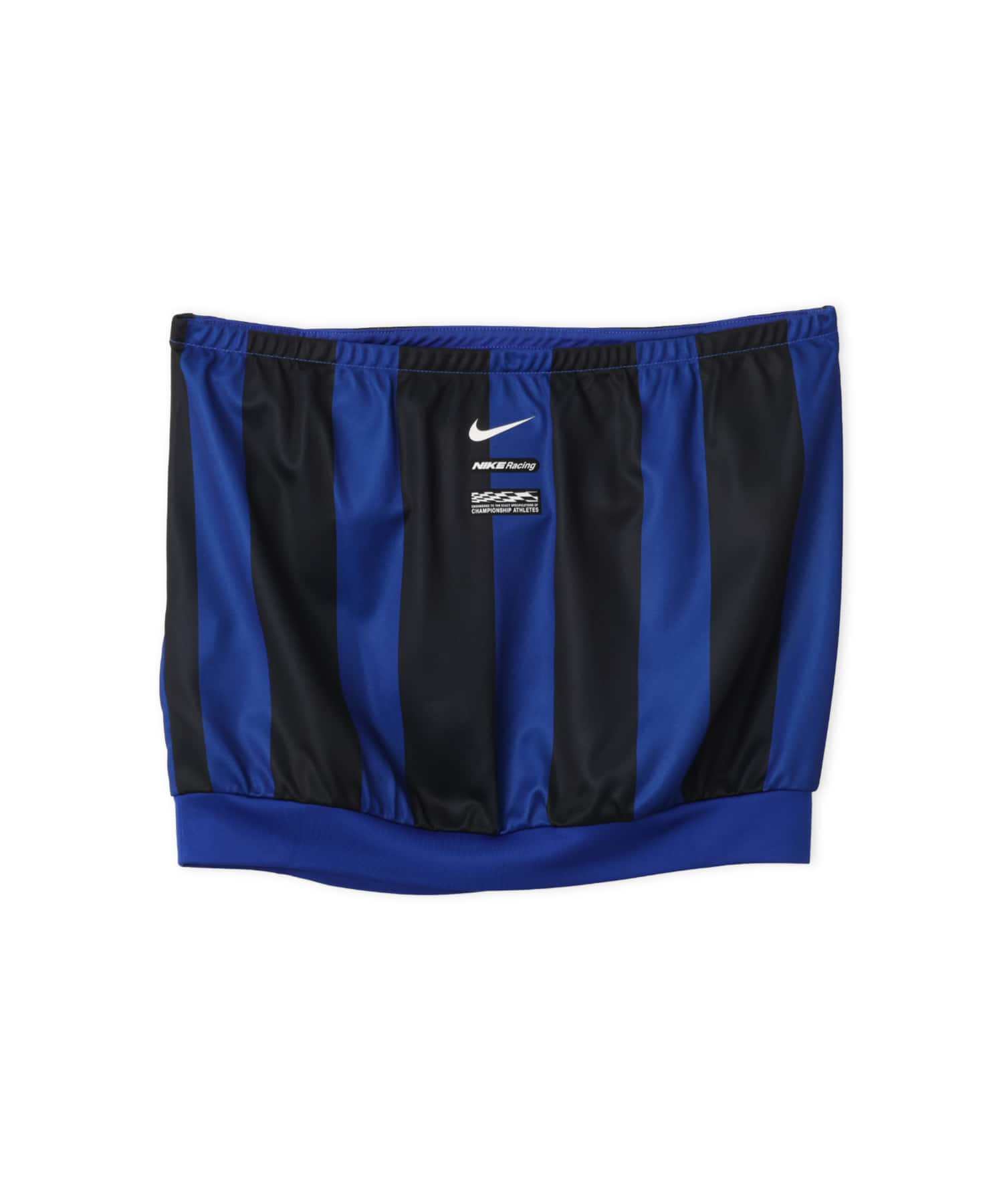 NIKE AS W NK STRIPED JERSEY TUBE TOP BLUEの画像
