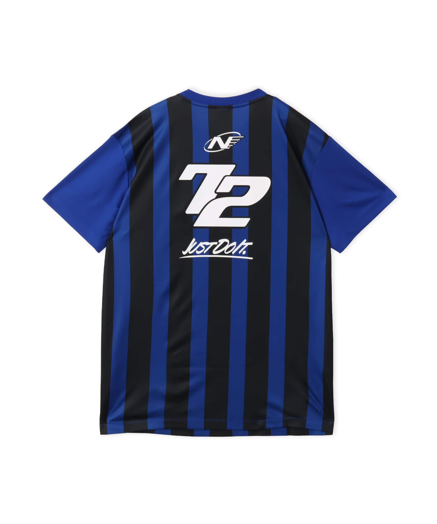 NIKE AS W NK STRIPED JERSEY MINI DRESS BLUEの画像