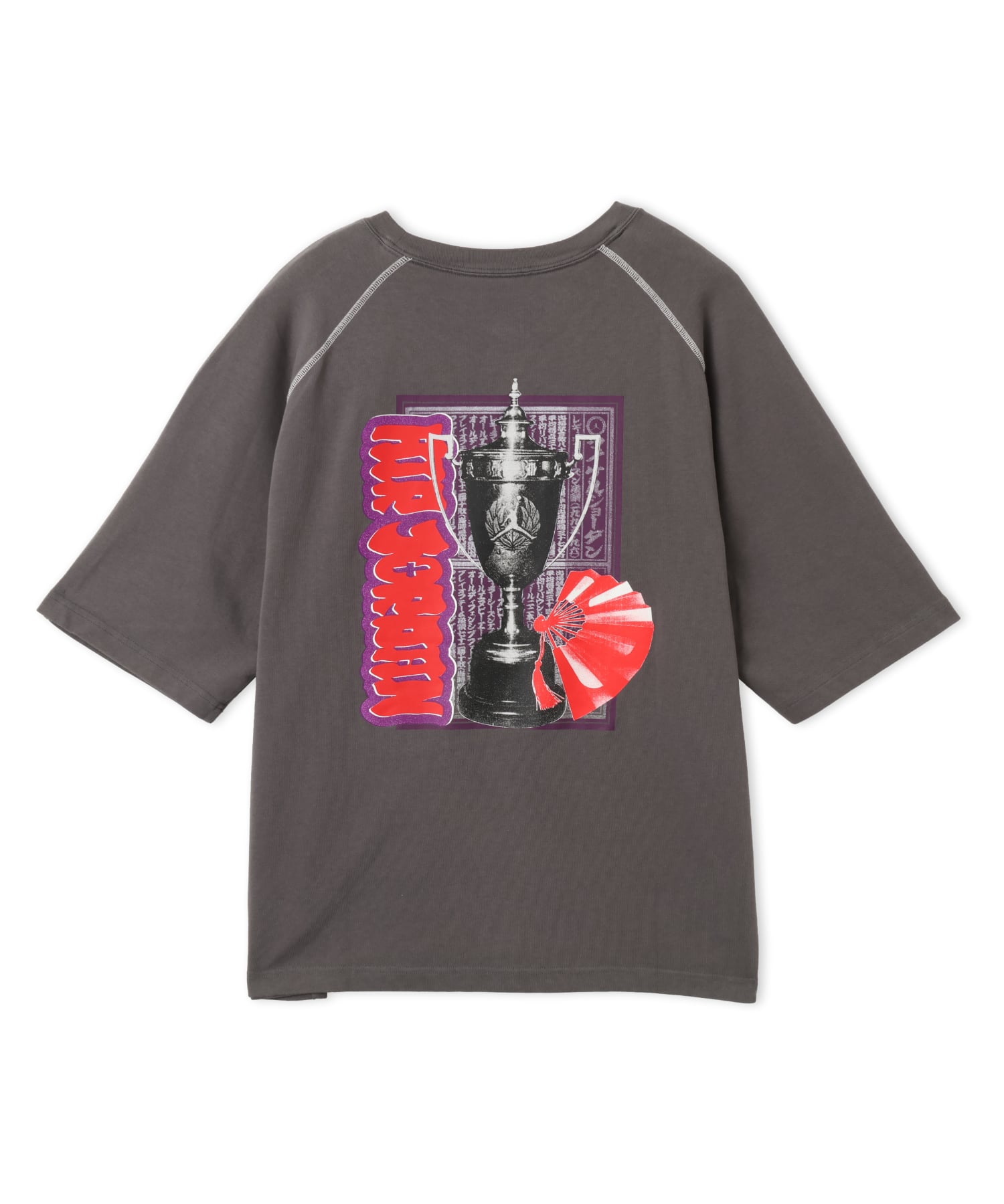 JORDAN BRAND M J FLT HVYWT SS TOP JDN APLA GRAYの画像