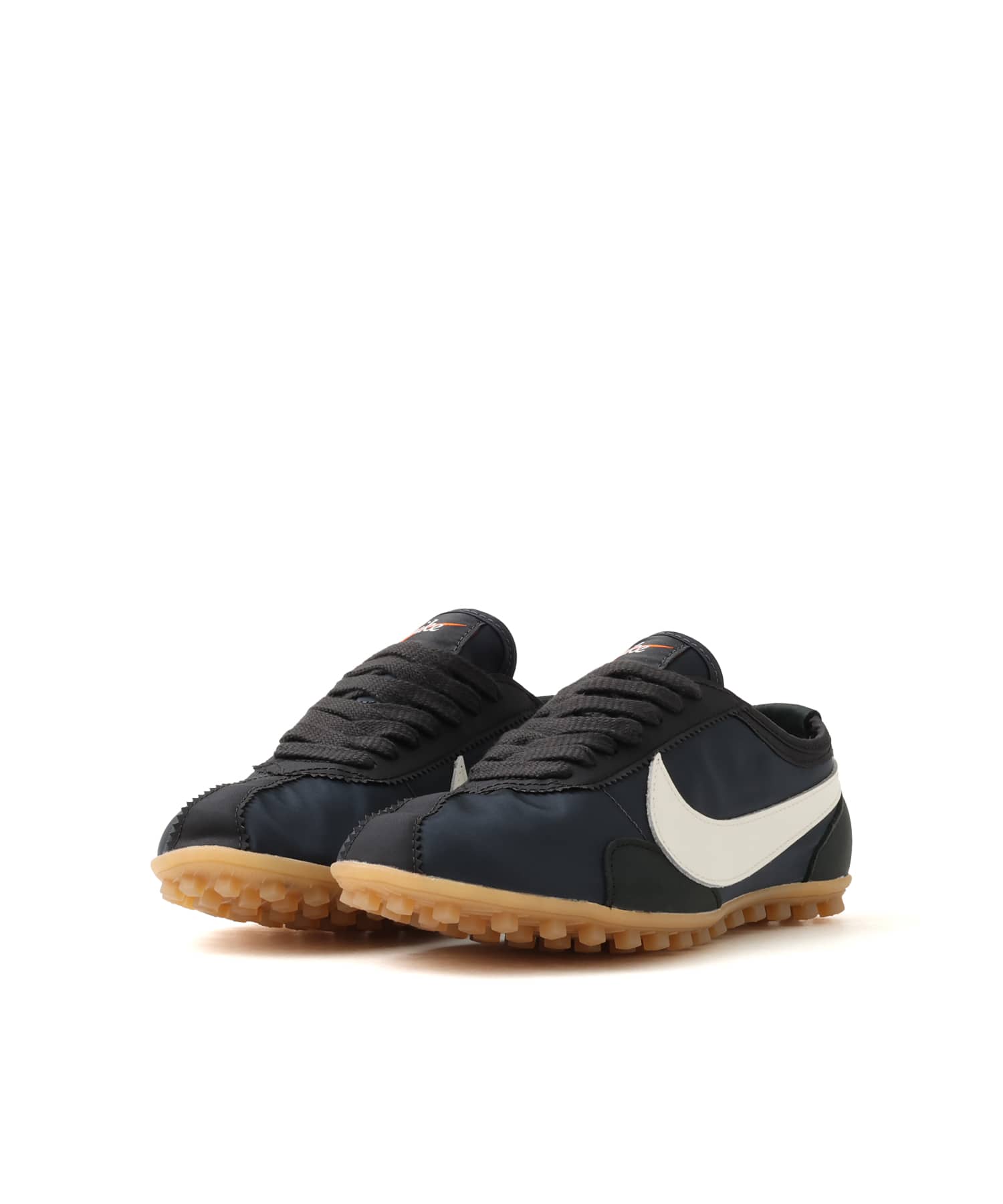 NIKE MOON SHOE ESS OFF NOIR/SAIL-BLACK-GUM LT BROWN-SAFETY ORANGEの画像