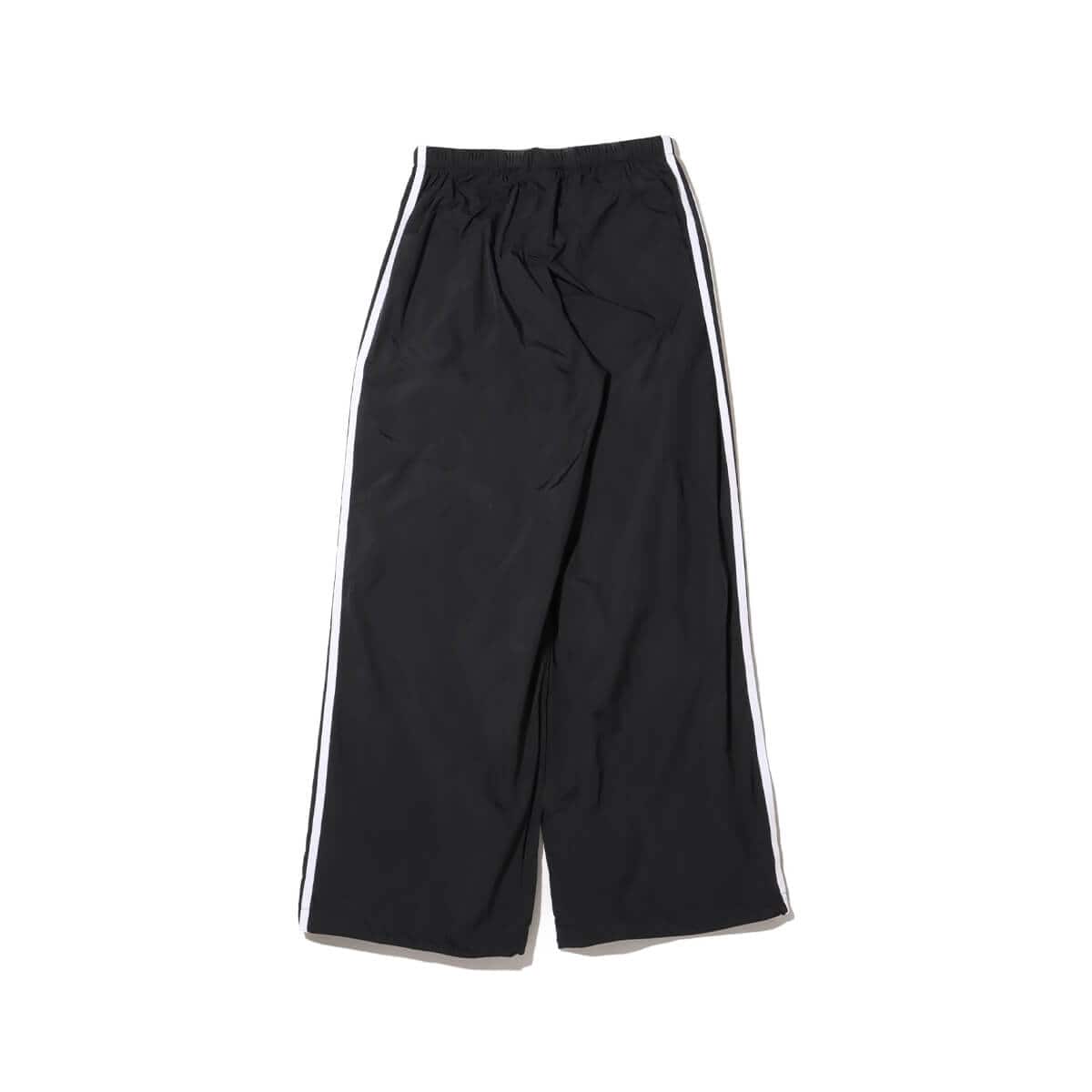 adidas 3STRIPES WOVEN PARACHUTE PANT BLACK （アディダス 3