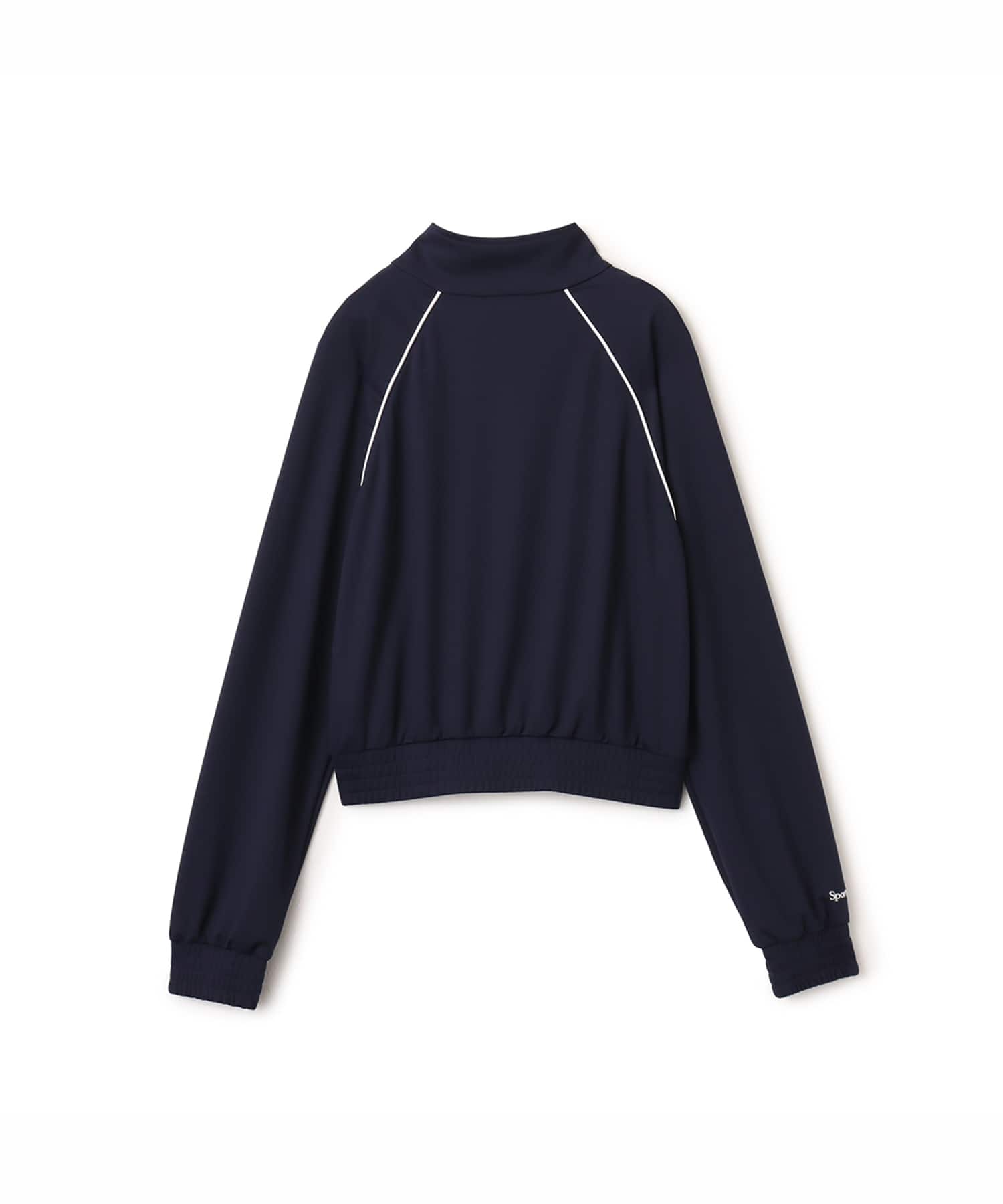 SPORTY＆RICH Heritage Yankees Serif Retro Track Jacket Dark Navyの画像