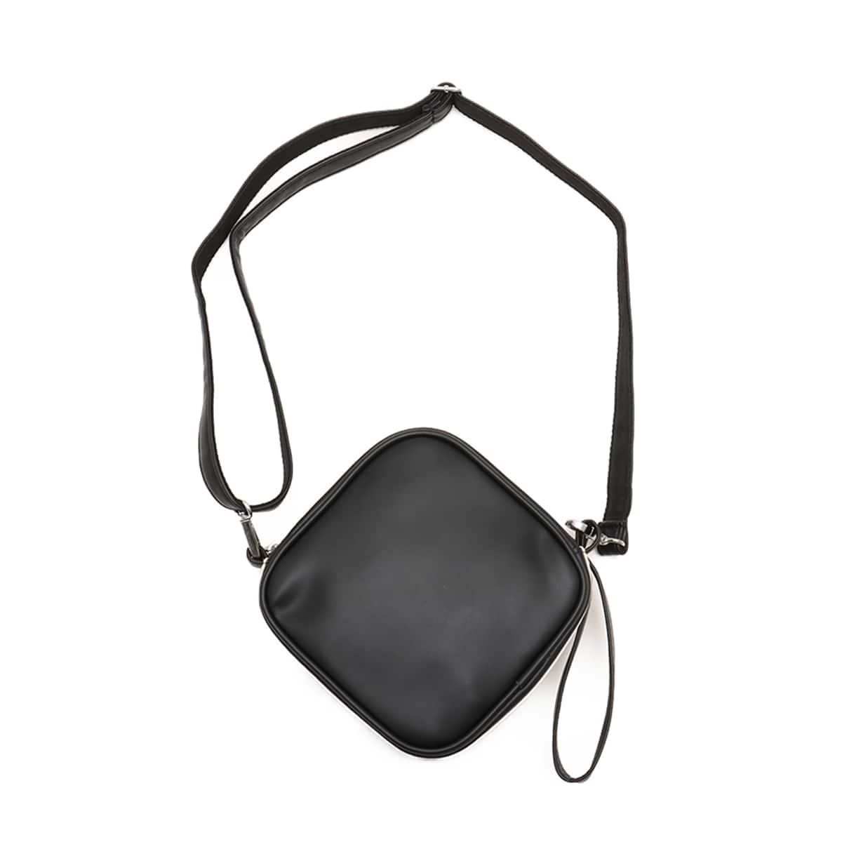 adidas DIAMOND SHAPPED BAG ブラックの画像