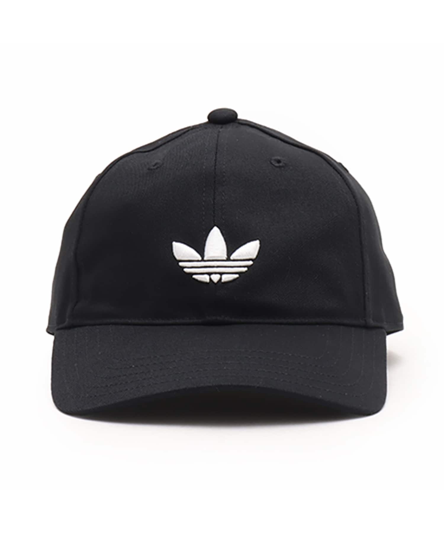 adidas ADICOLOR BASEBALL CAP ブラックの画像