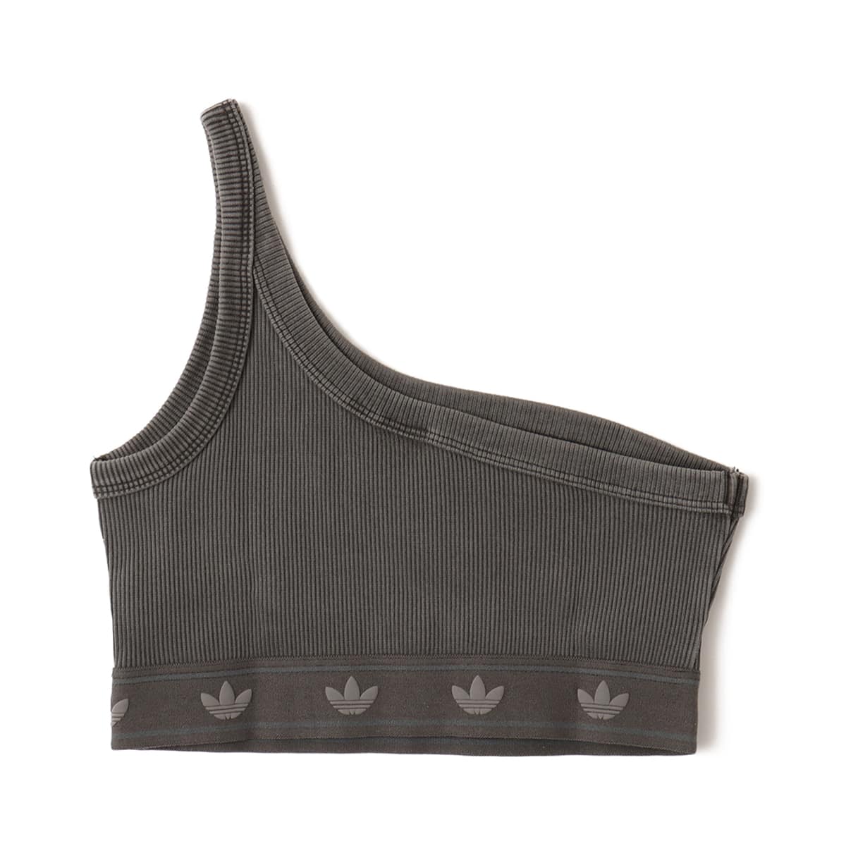 adidas RIB BRA TOP ブラックの画像
