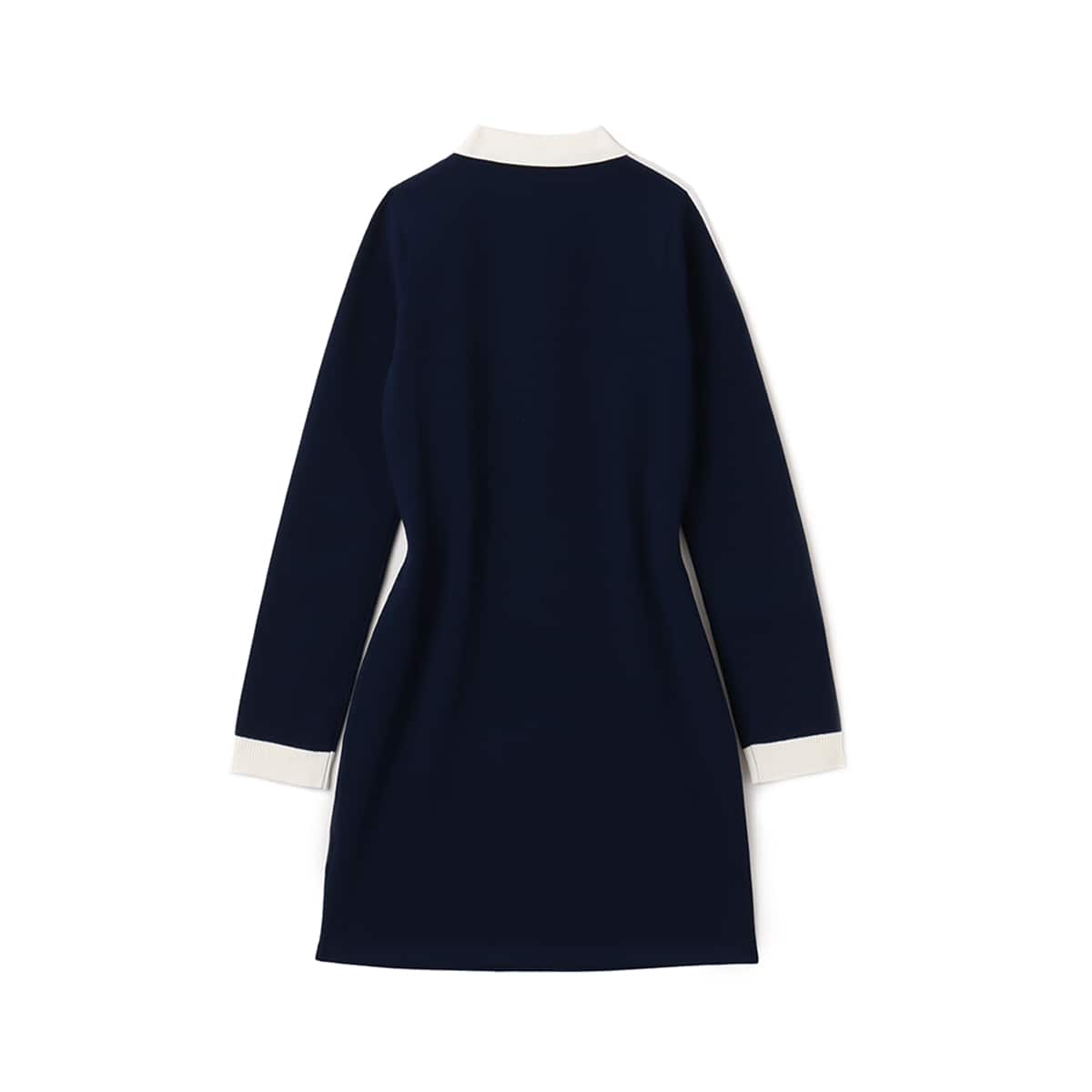 adidas POLO DRESS ナイトインディゴ/オフホワイトの画像