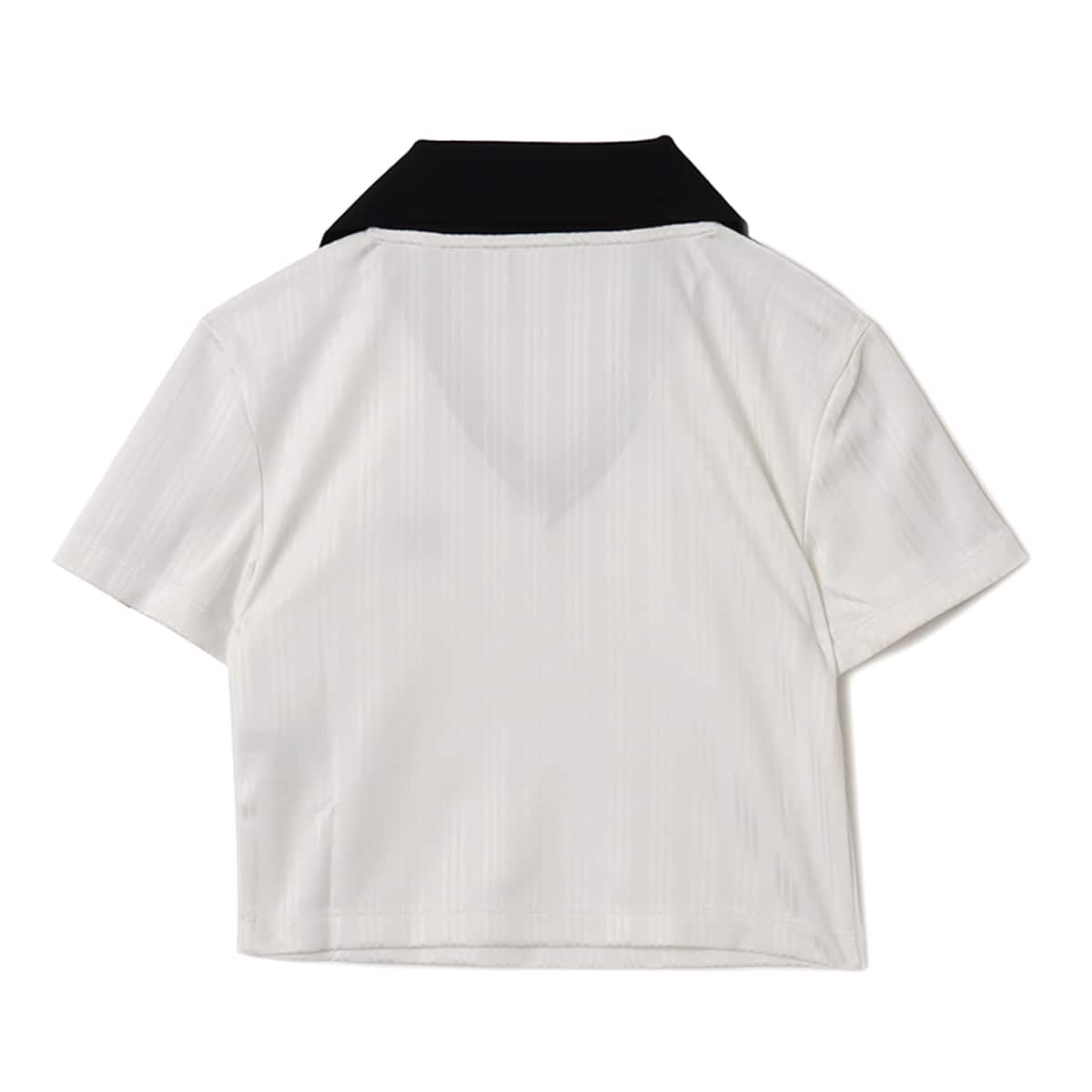adidas V-NECK POLO ホワイトの画像