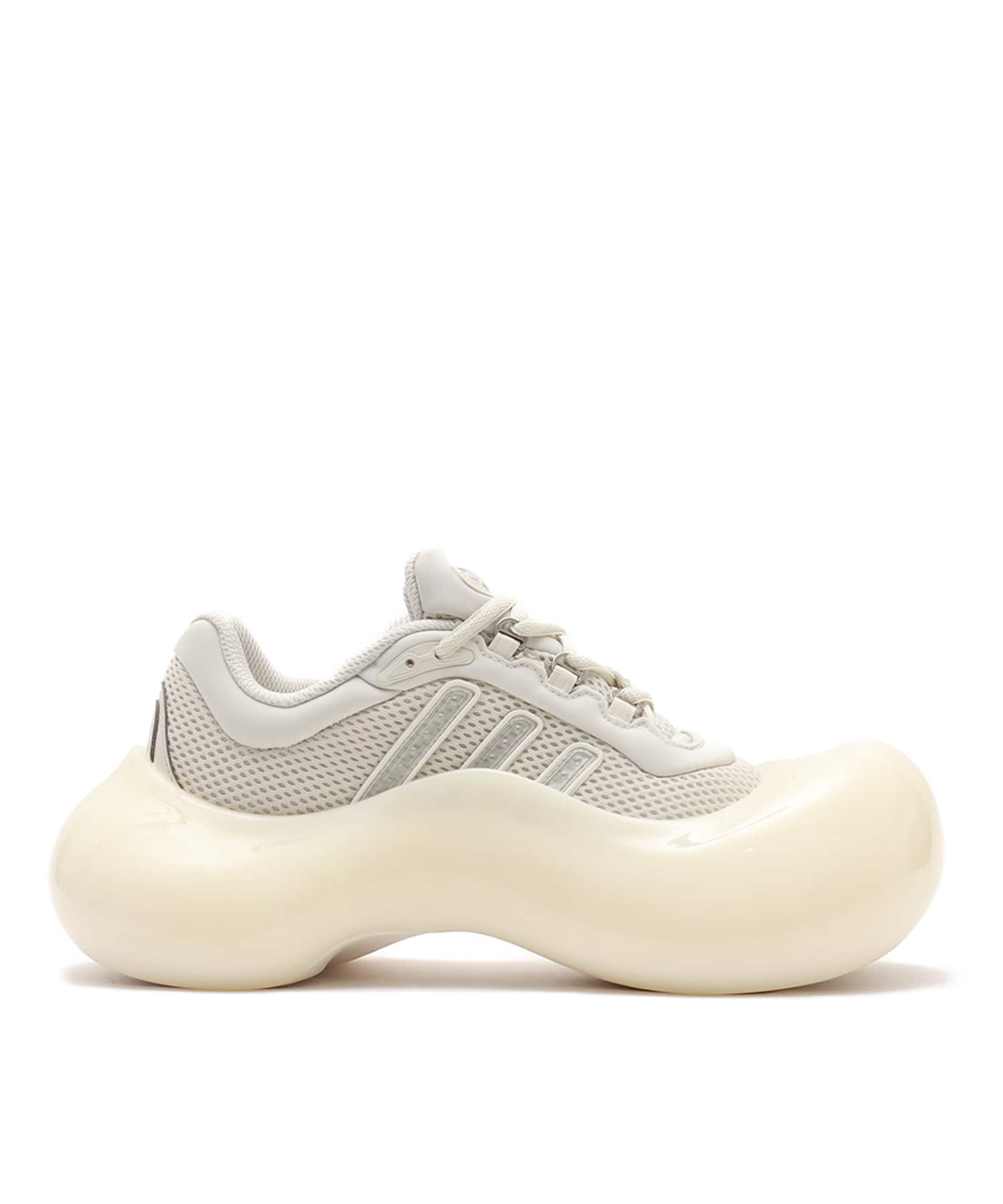 adidas by Avavav MOONRUBBER OFF WHITE/SILVER METALLIC/CHARK WHITEの画像