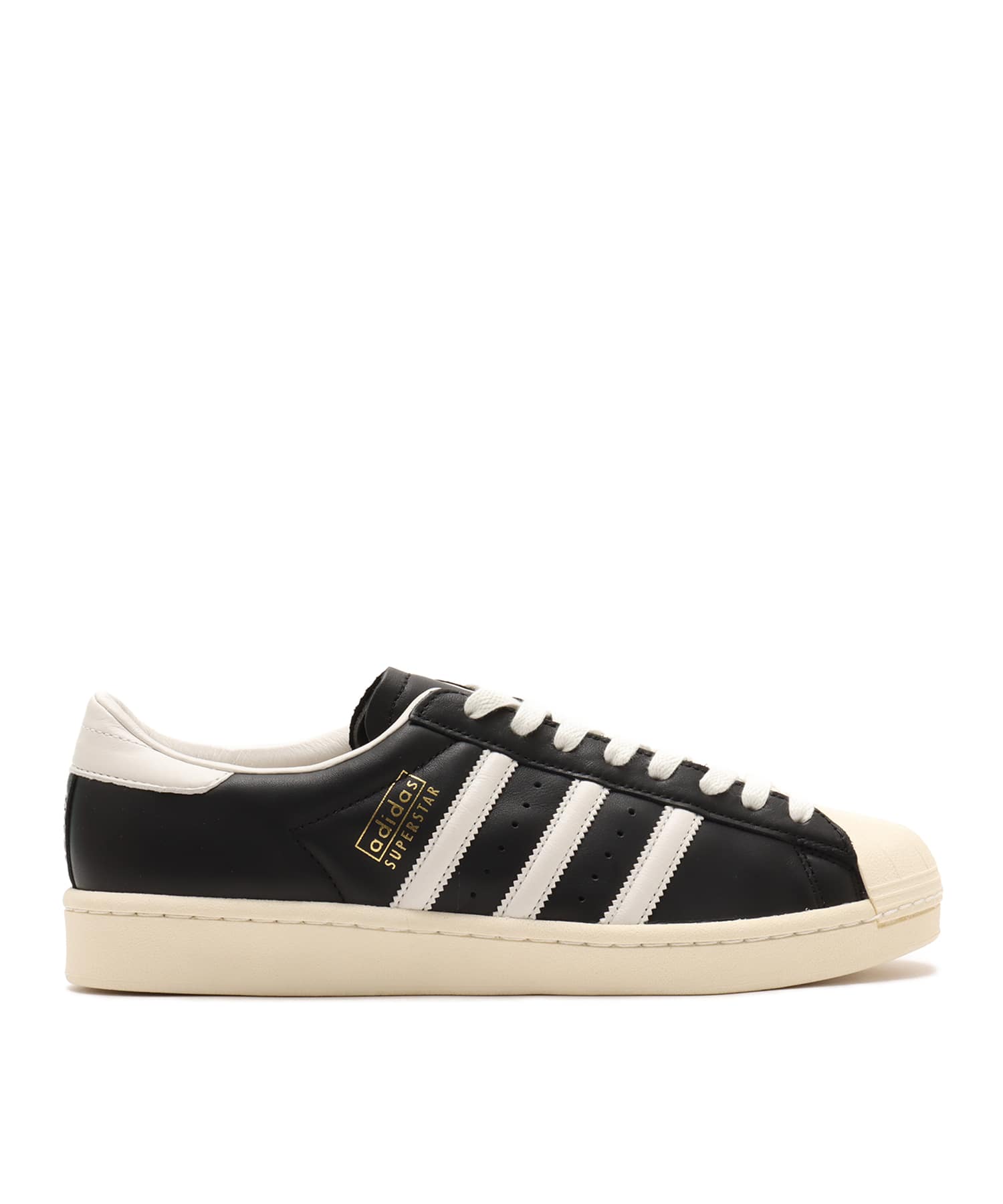 adidas SUPERSTAR VINTAGE MiG CORE BLACK/CORE WHITE/CREAM WHITEの画像