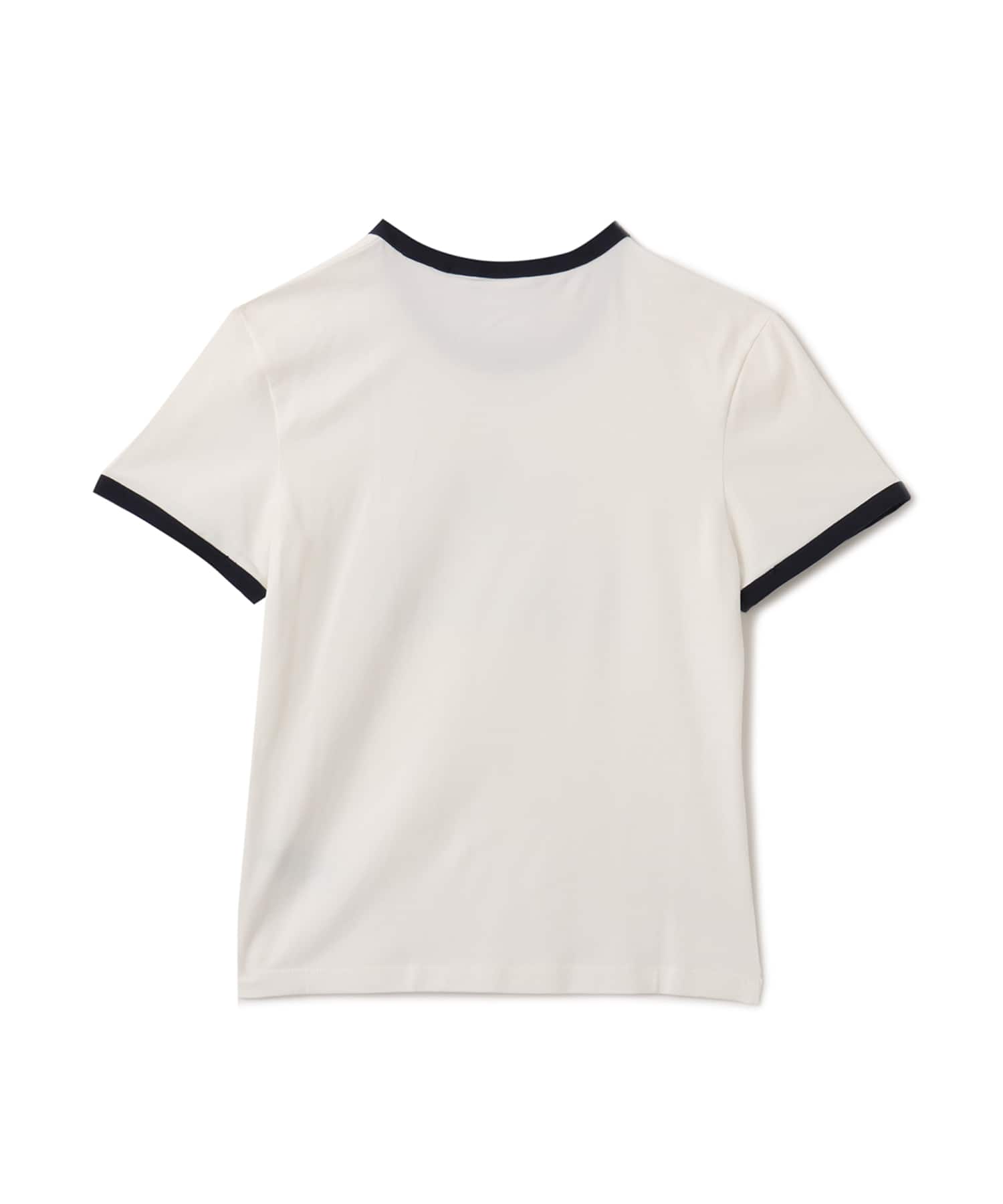 adidas SPORTY & RICH T-SHIRT コアホワイト/ナイトネイビーの画像