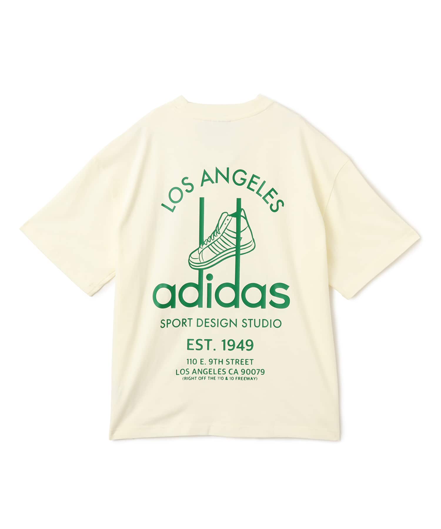 adidas SPORT DESIGN STUDIO JABBAR GRAPHIC T-SHIRT アイボリー
