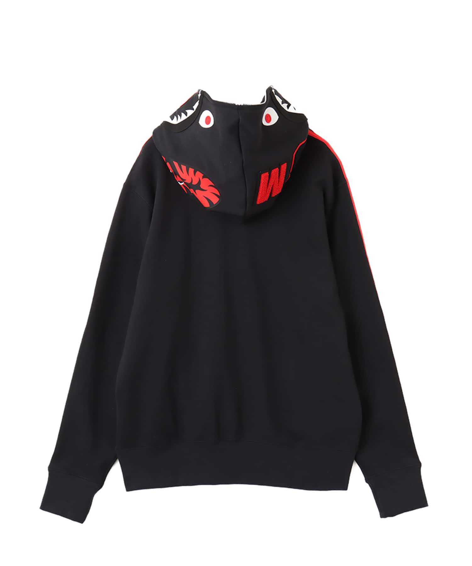 adidas BAPE SHARK FULLZIP HOODIE ブラック(アディダス ベイプ adidas BAPE SHARK FULLZIP HOODIE ブラック(アディダス ベイプ