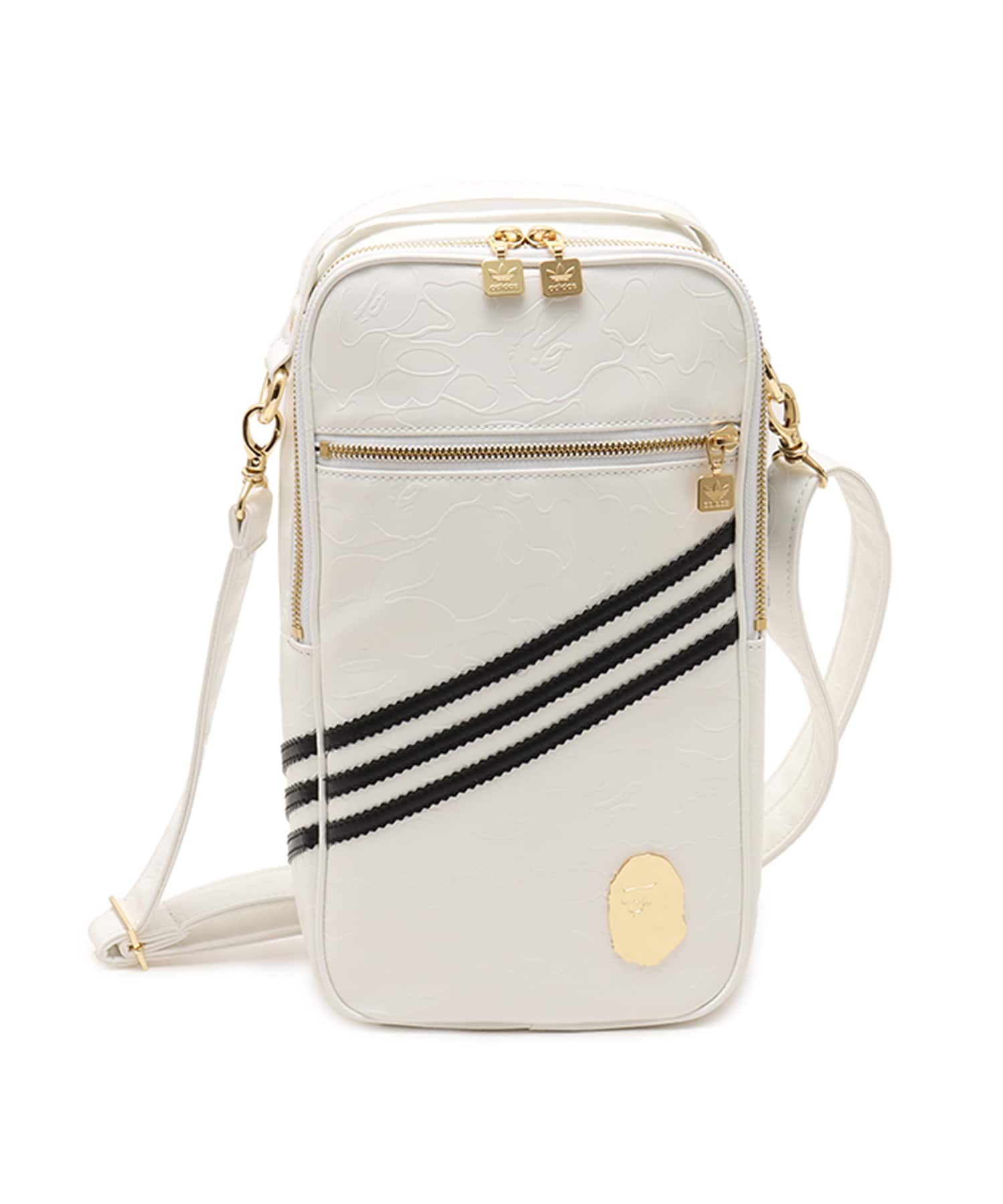 adidas BAPE BAG ホワイトの画像