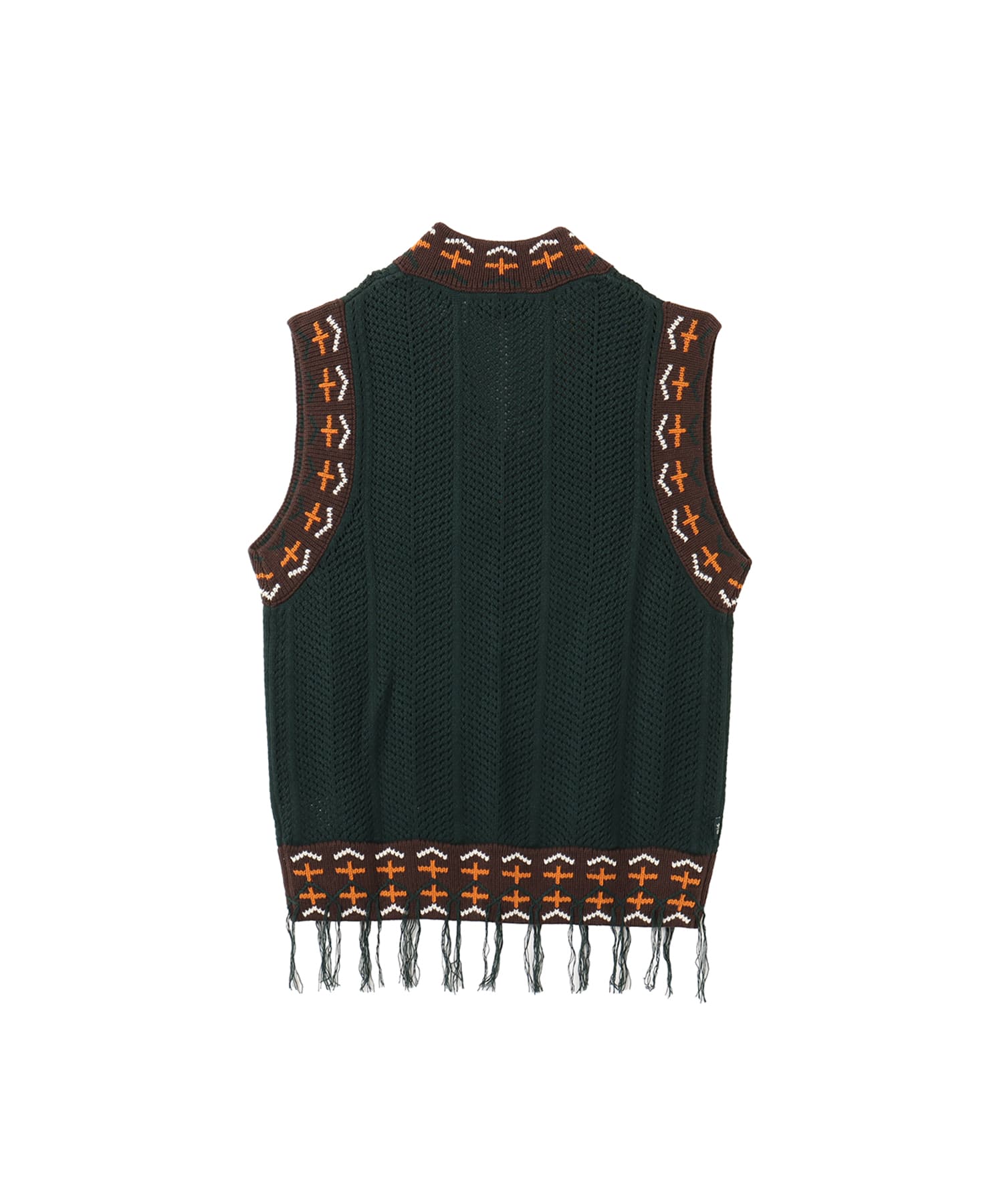 adidas CLOT CROCHET VEST BY EDISON CHEN グリーンナイトの画像