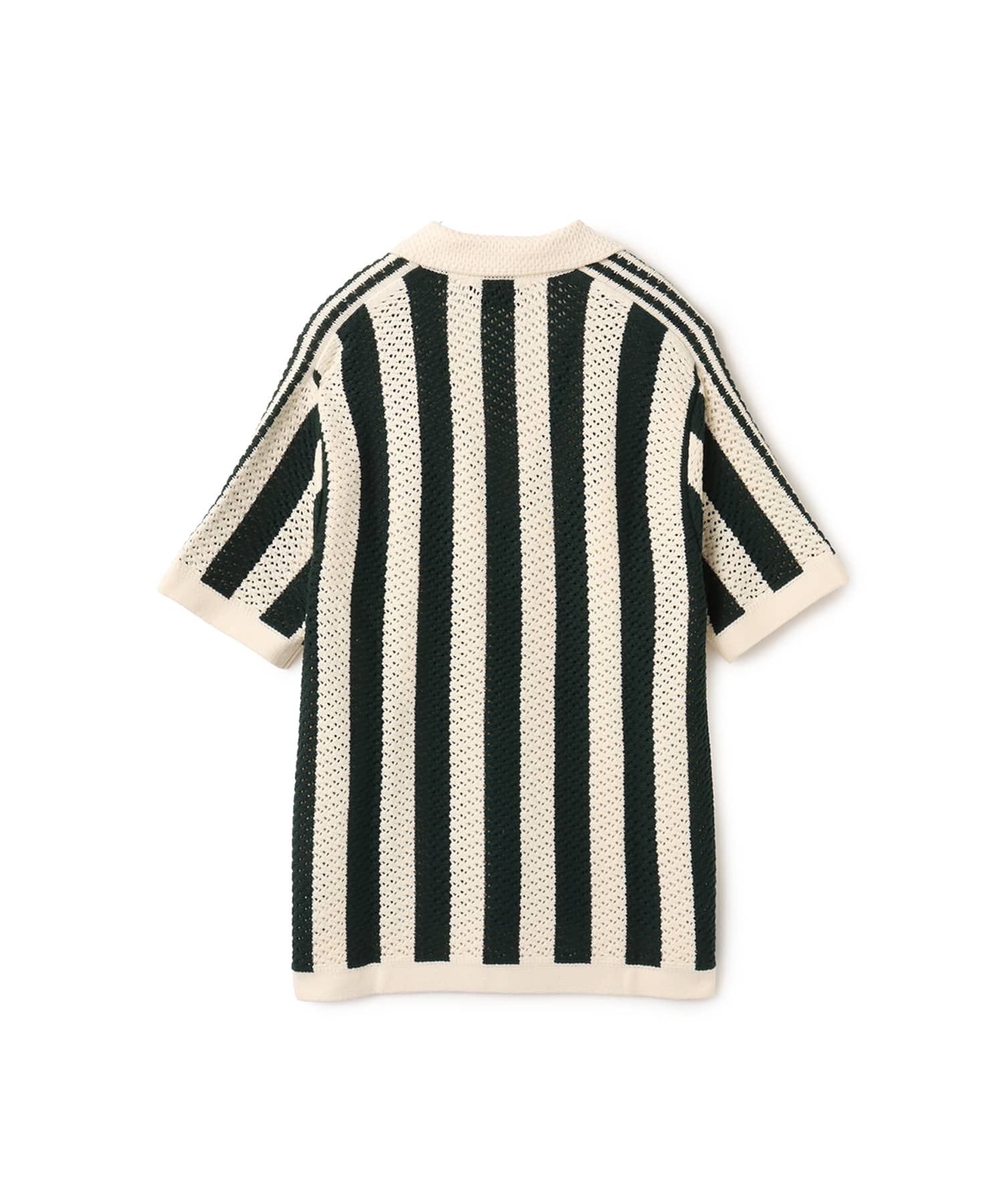 adidas CLOT PIQUE POLO BY EDISON CHEN グリーンナイト/クリームホワイトの画像