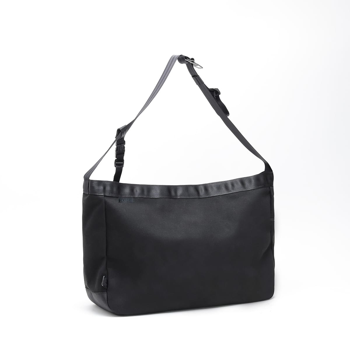 CHROME NEWSPAPER MESSENGER BLACK / SUEDE の画像